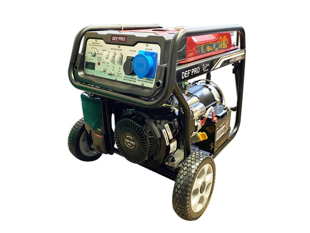 Groupe électrogène essence de chantier Def'pro 10000, 7500 W