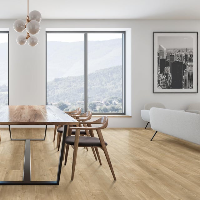 Revêtement de sol liège décor Cliff vitrifié CORKLIFE, l.19.5 cm