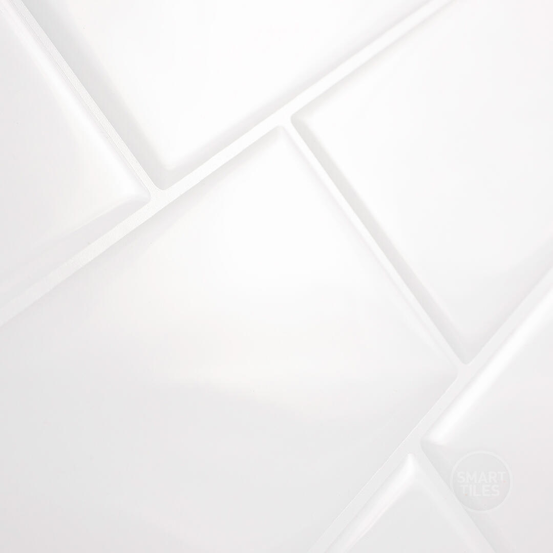 lot de 4 adhésifs décoratifs, Métro, blanc, 29.36X21.9 cm - 8