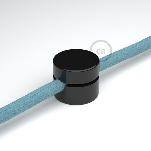 Lot de 2 passe-câbles d.22mm, CREATIVE CABLES noir