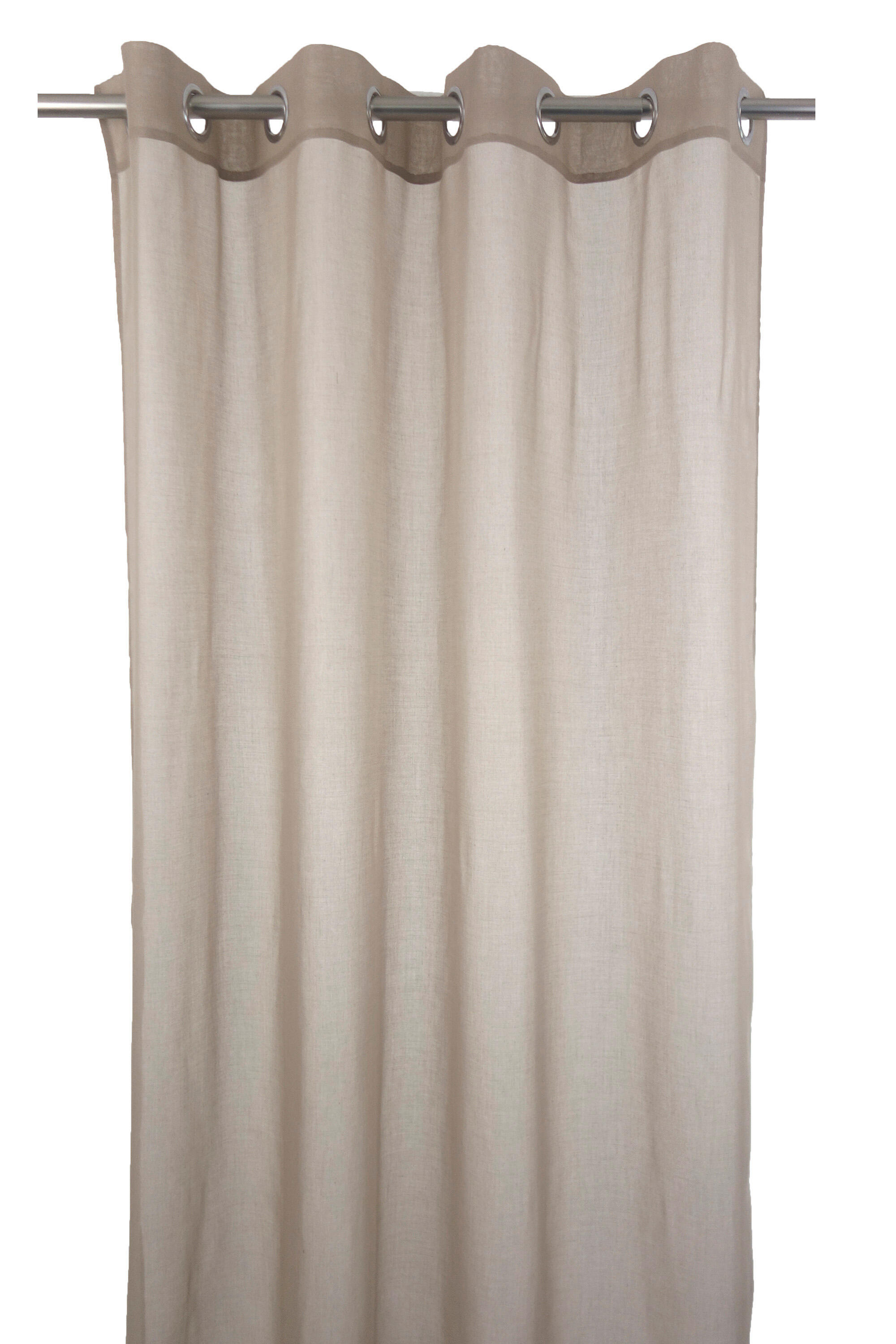 Voilage tamisant, Niagara, gris H.260 x l.140 cm - 2