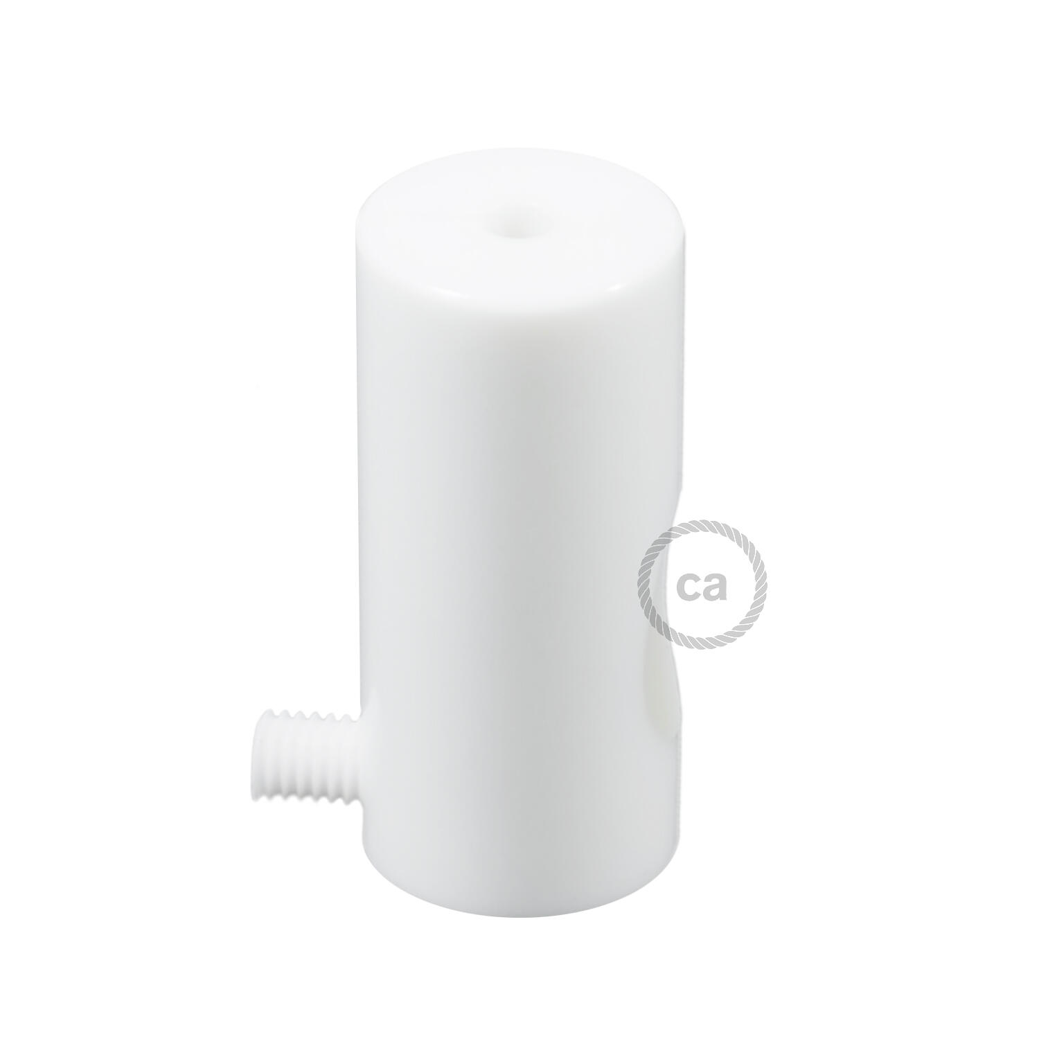 Crochet décentralisation, d.20mm, h.40mm, CREATIVE CABLES blanc - 3