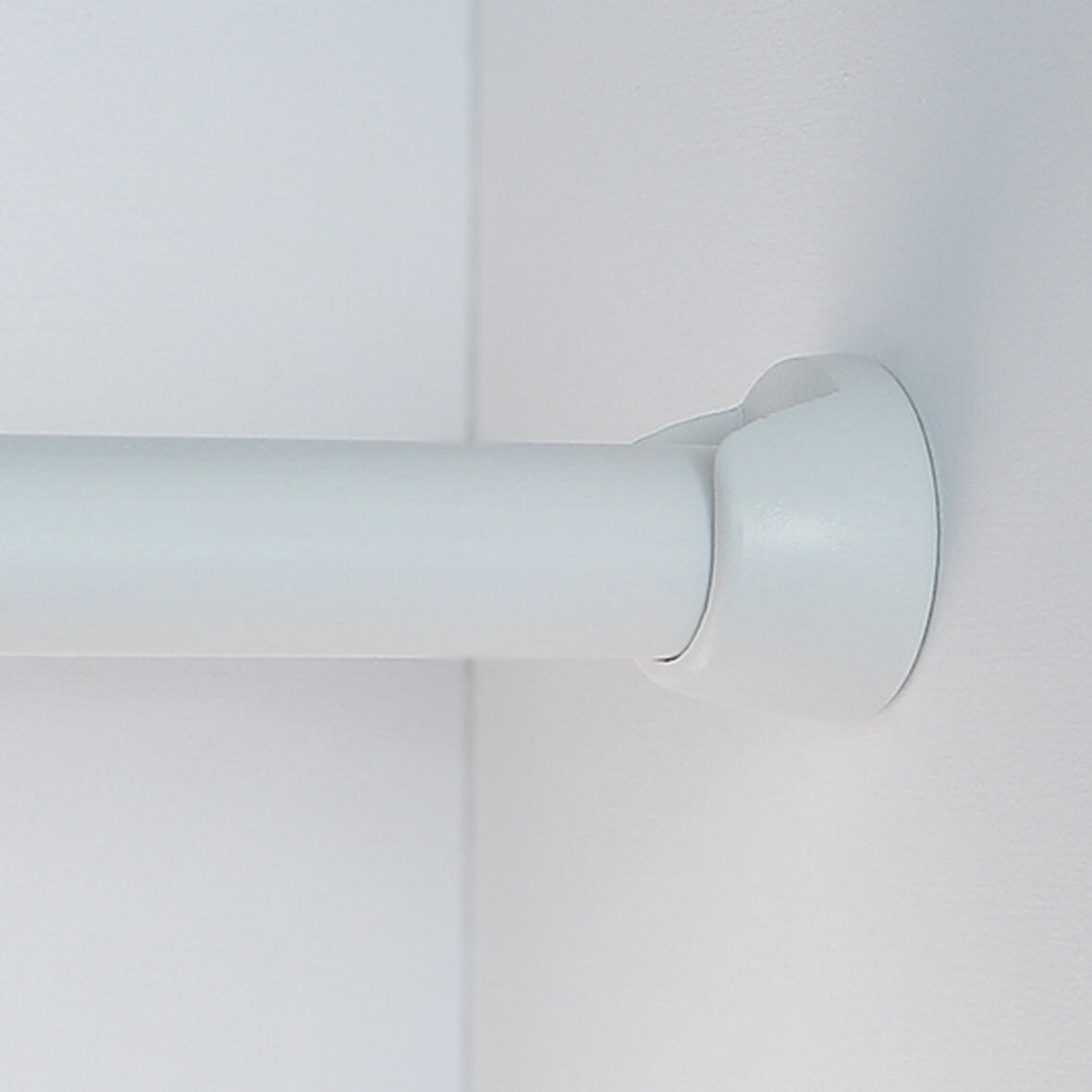 Lot de 2 supports tringle à rideau Syst.d, 28 mm blanc peint INSPIRE - 2