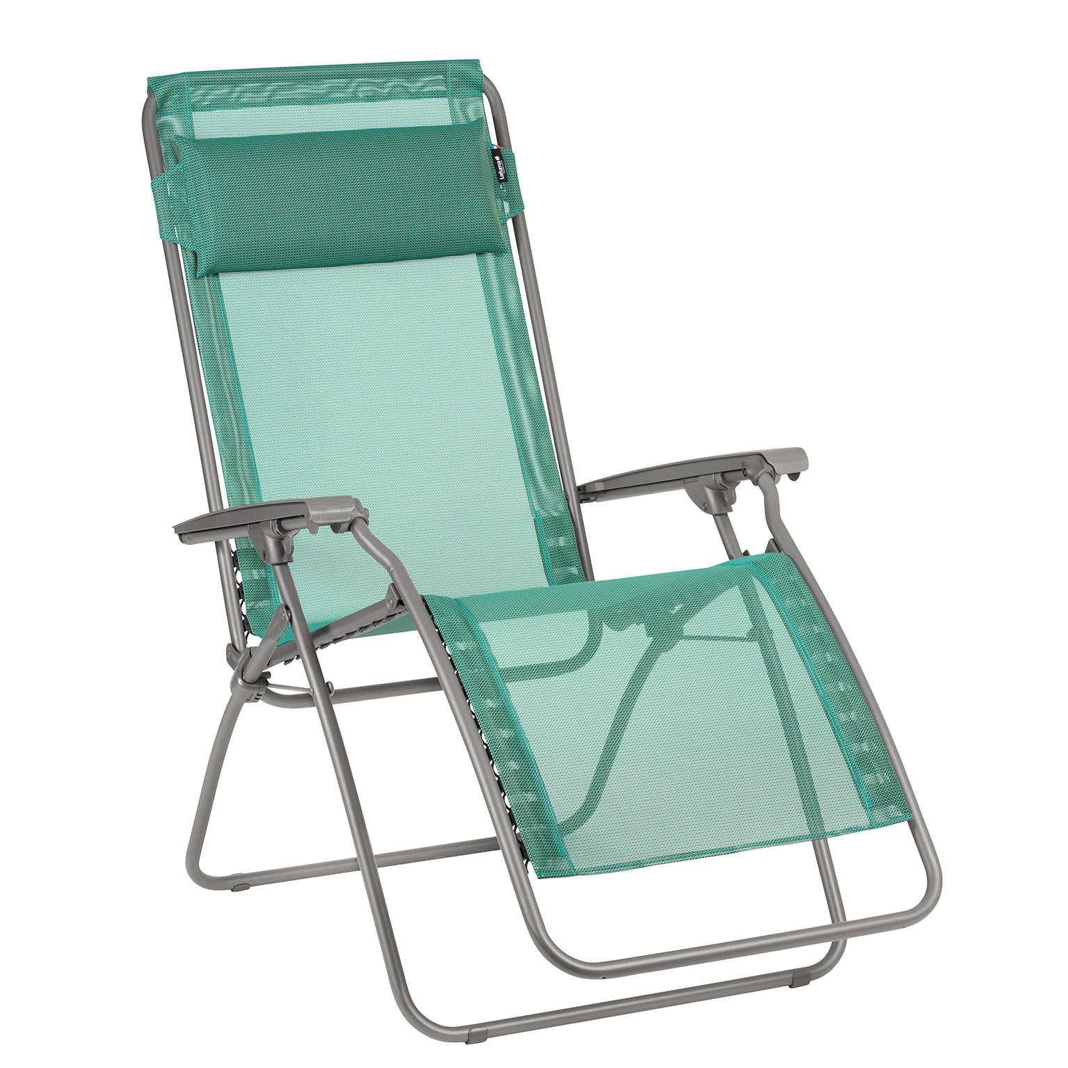 Bain de soleil sans coussin en acier LAFUMA MOBILIER Batyline vert - 5