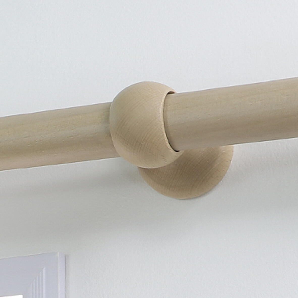 Support tringle à rideau Design, 28 mm peint INSPIRE - 2