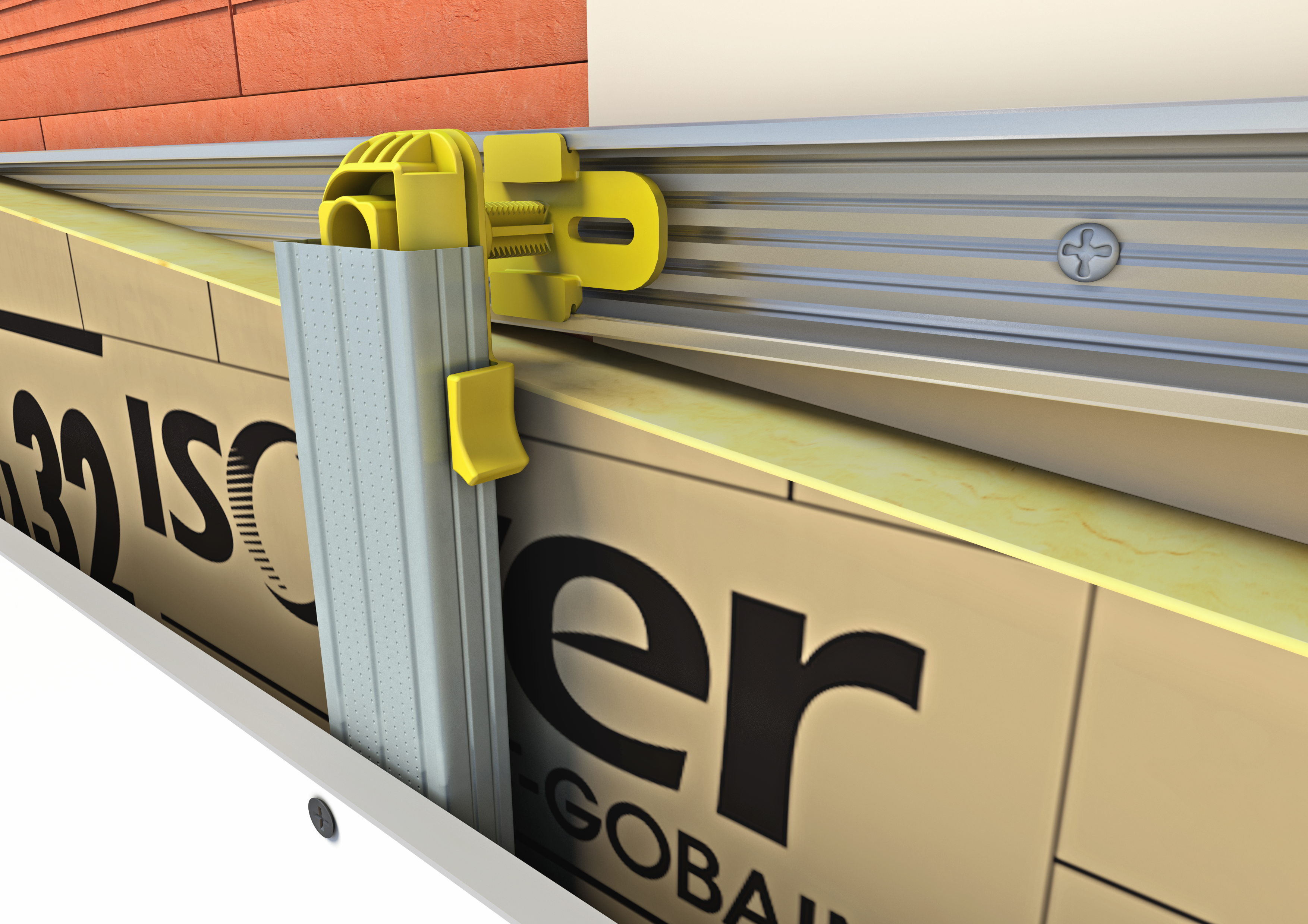 Lot de 50 appuis Optima2 ISOVER, 15-45 - 2