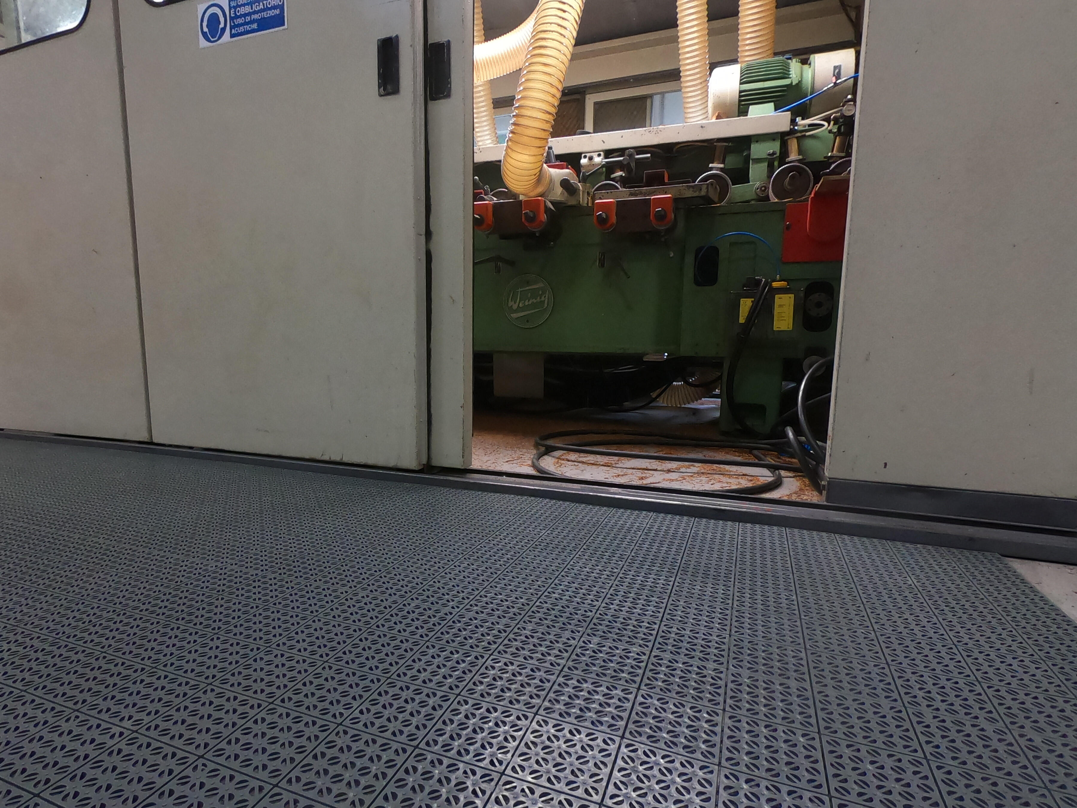 Dalle clipsable polyéthylène Multiplate, gris, L.56 x l.56 cm x Ep.11 mm - 8