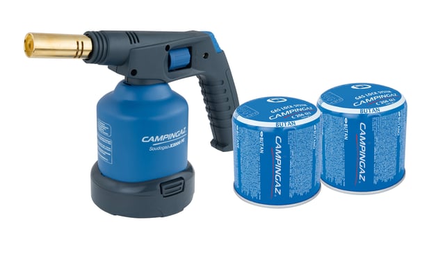 Lampe à souder CAMPINGAZ X2000 +2 cartouches