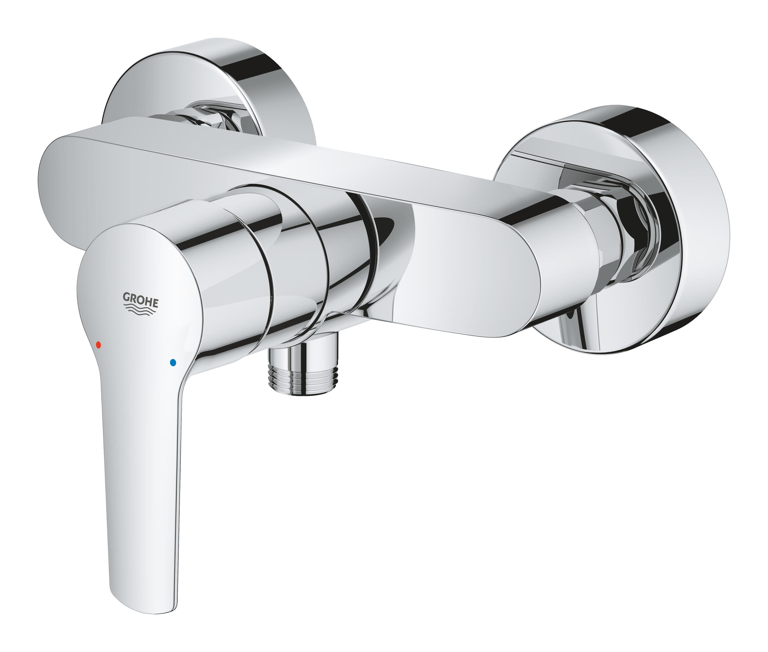 Mitigeur mécanique de douche chrome, GROHE, Start V3 douche - QuickFix - 2