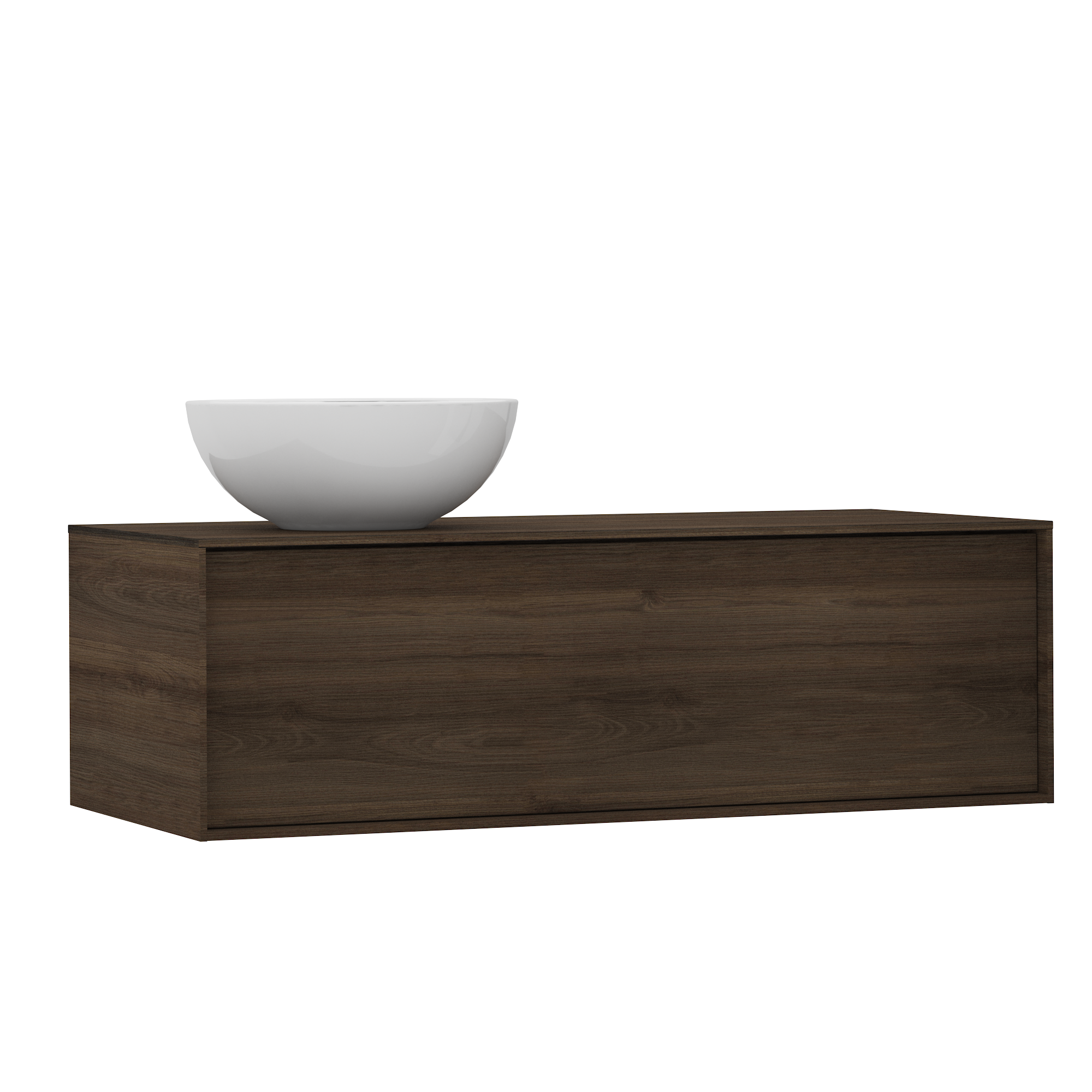 Vasque à poser céramique rond Essential Diam.38 cm blanc brillant - 4