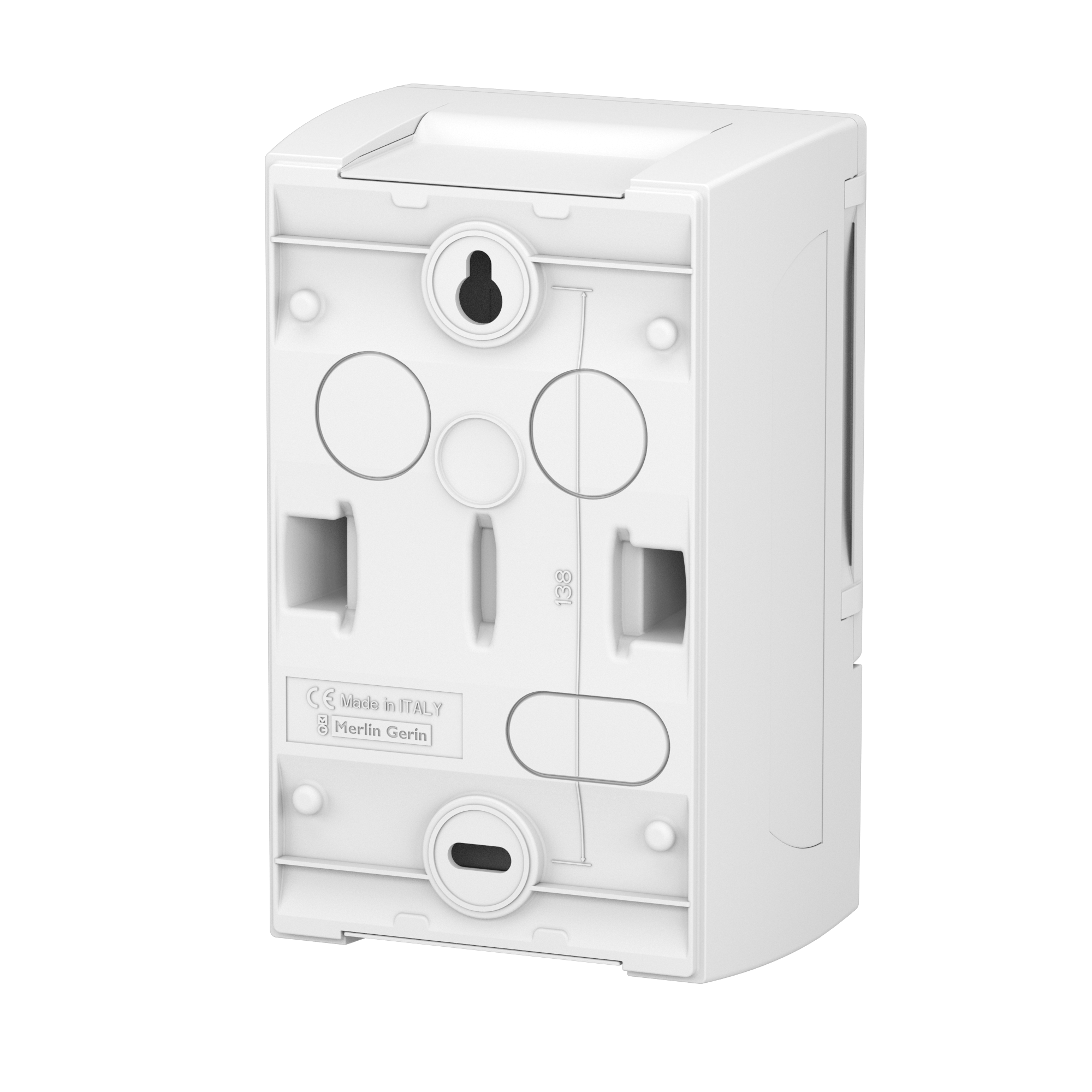 Tableau électrique nu 1 rangée 4 modules Pragma SCHNEIDER ELECTRIC - 2