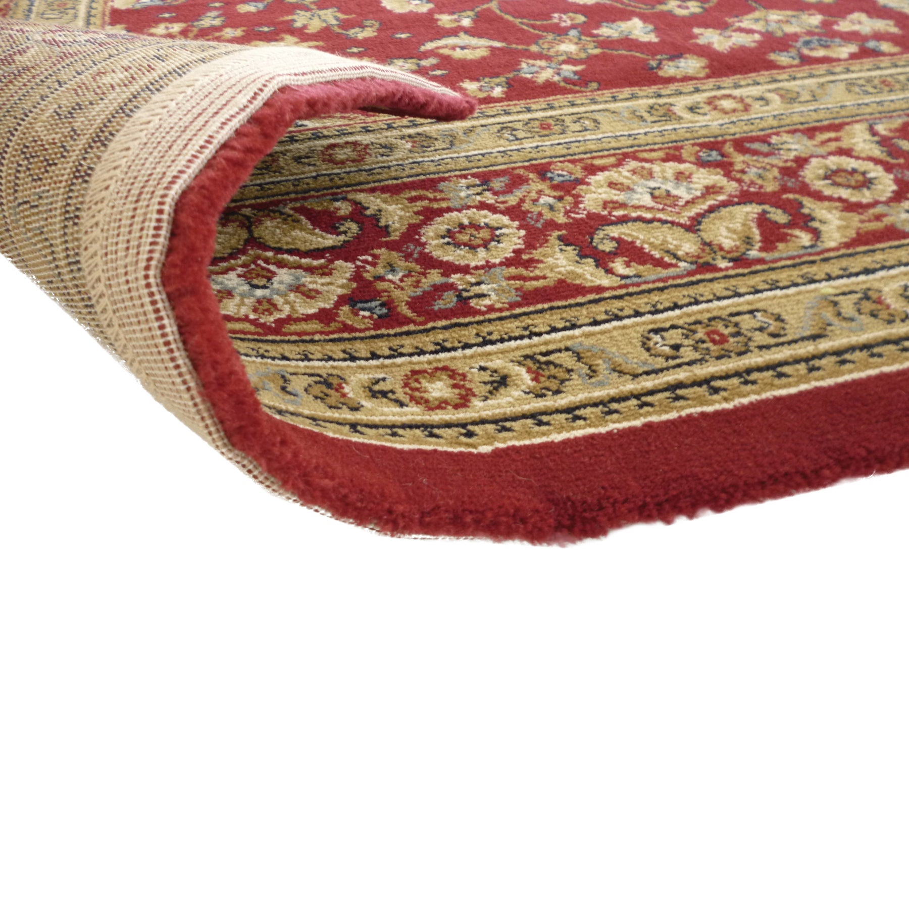 Tappeto Bechir 611616 in polipropilene, L 285 x L 200 cm, rosso - 4