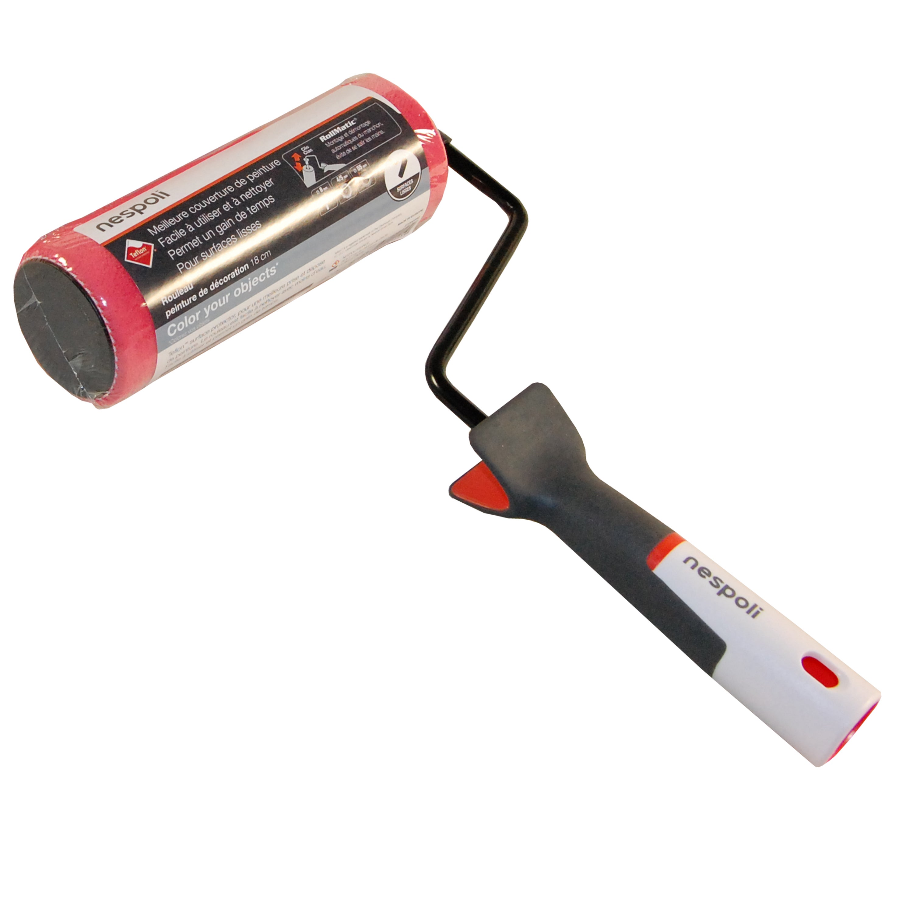 Rouleau pour peindre une surface lisse l.180 mm NESPOLI - 2