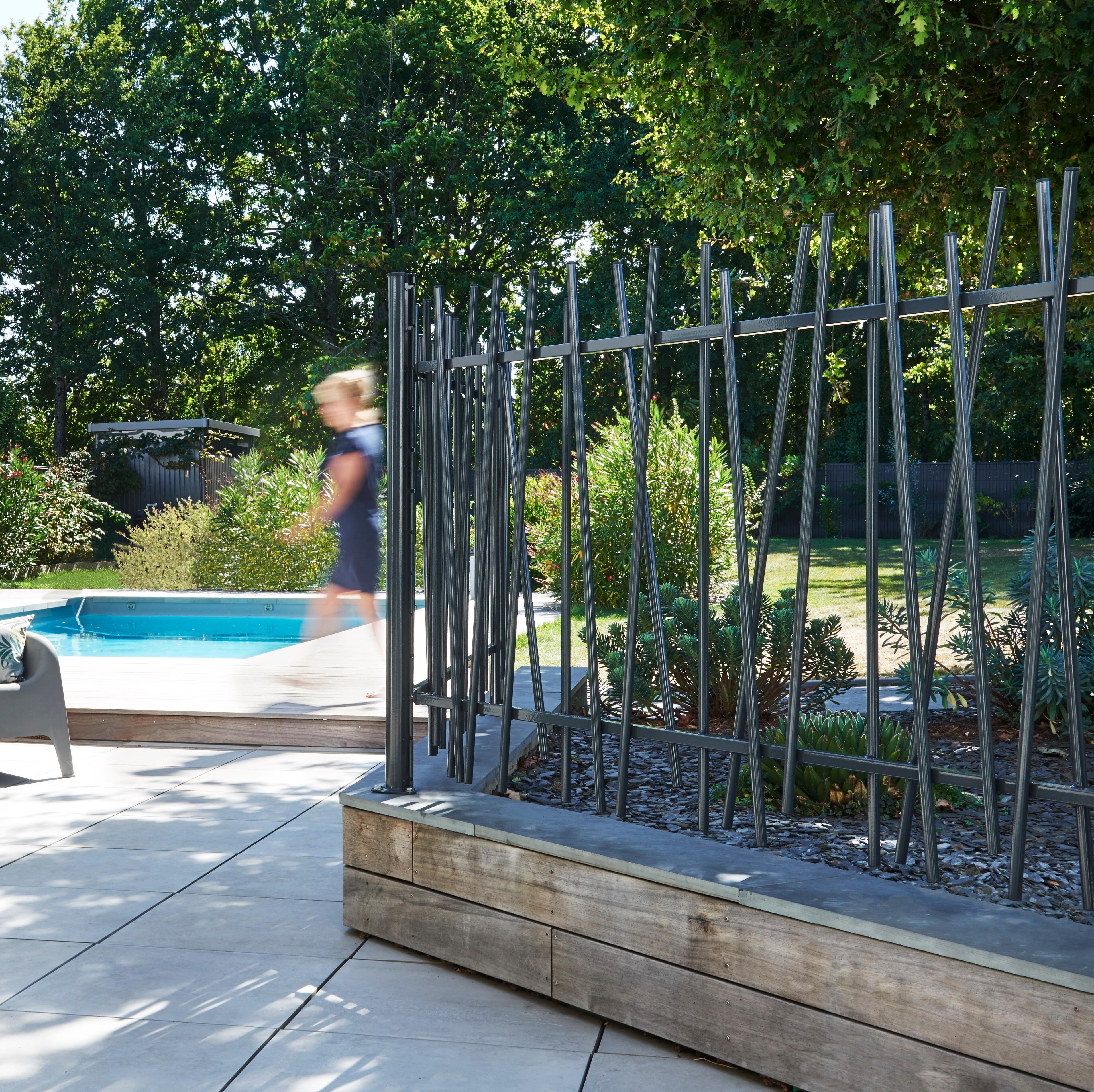 Barreaudage Elixir tao ral 7016, H.1,2 x l.1,89 m - 2