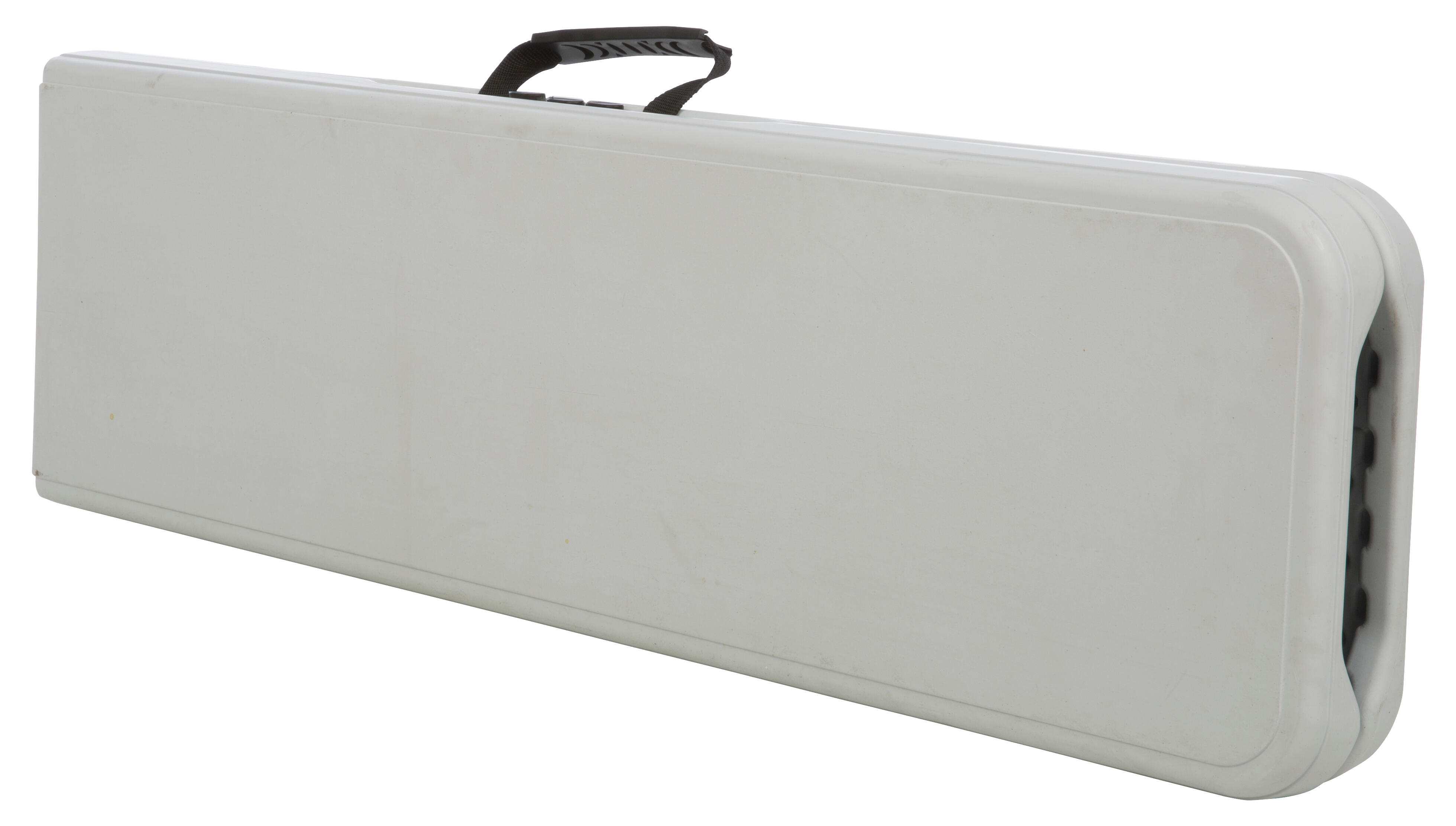 Panca da giardino in acciaio pieghevole Lifetime, seduta in resina iniettata bianca L 183 x H 43 x P 28 cm - 6