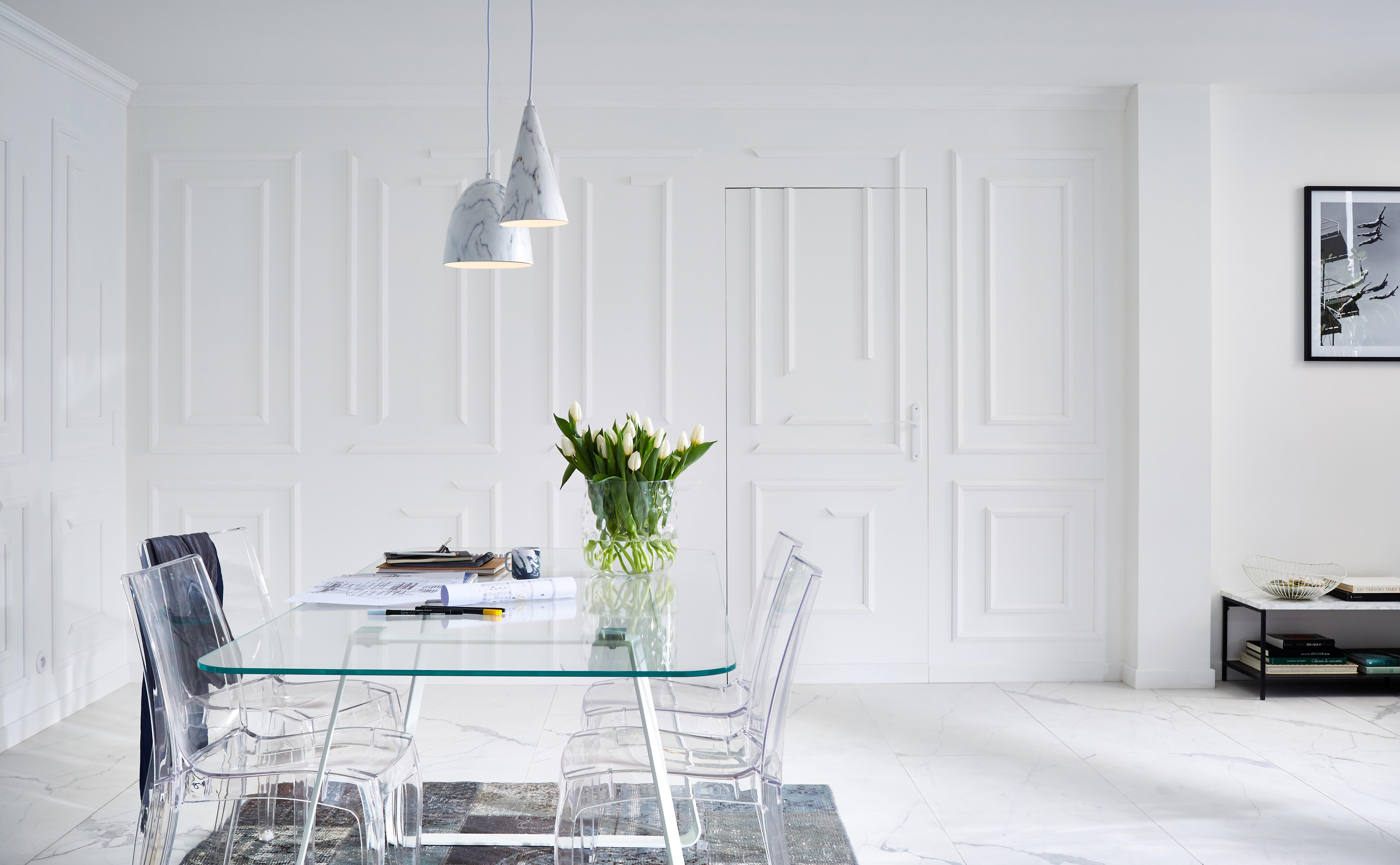 Cimaise en polymère haute densité CL1, 38 x 16 mm, 2 m - 8