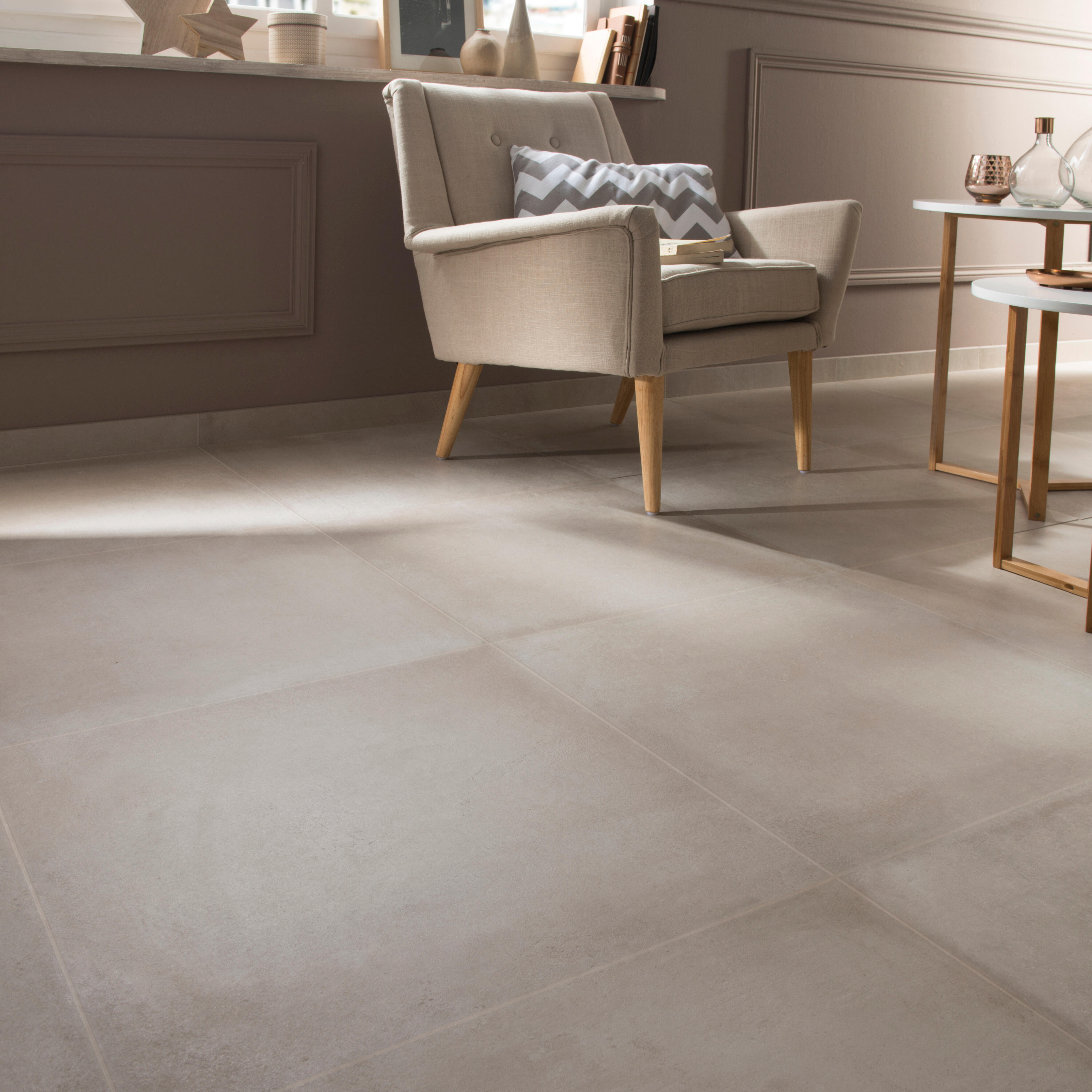 Le carrelage effet béton pour un intérieur soigné | Leroy Merlin