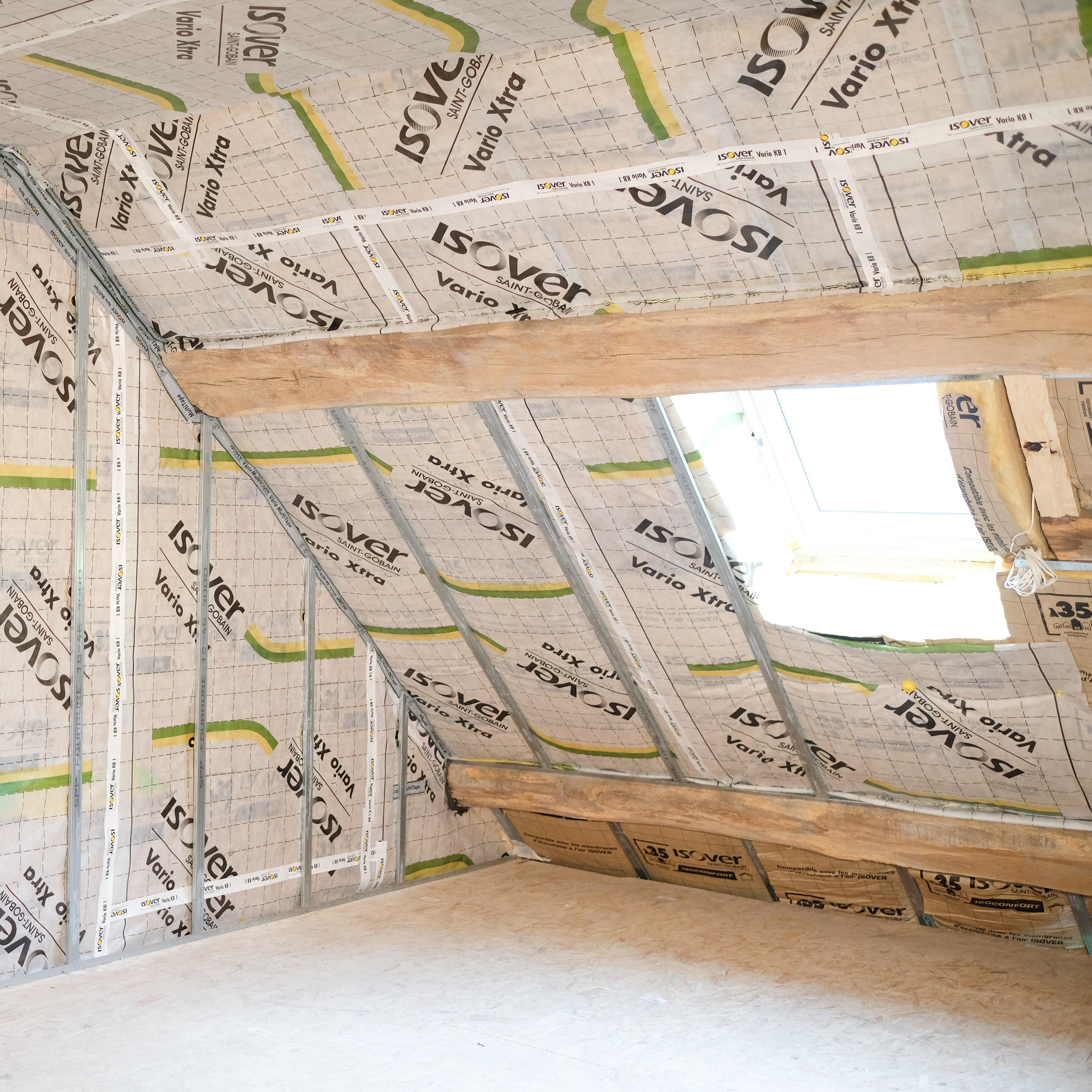 Membrane hygro-régulante Vario® Xtra L.40 x l.1,5 m, 60 m² - ISOVER - 5