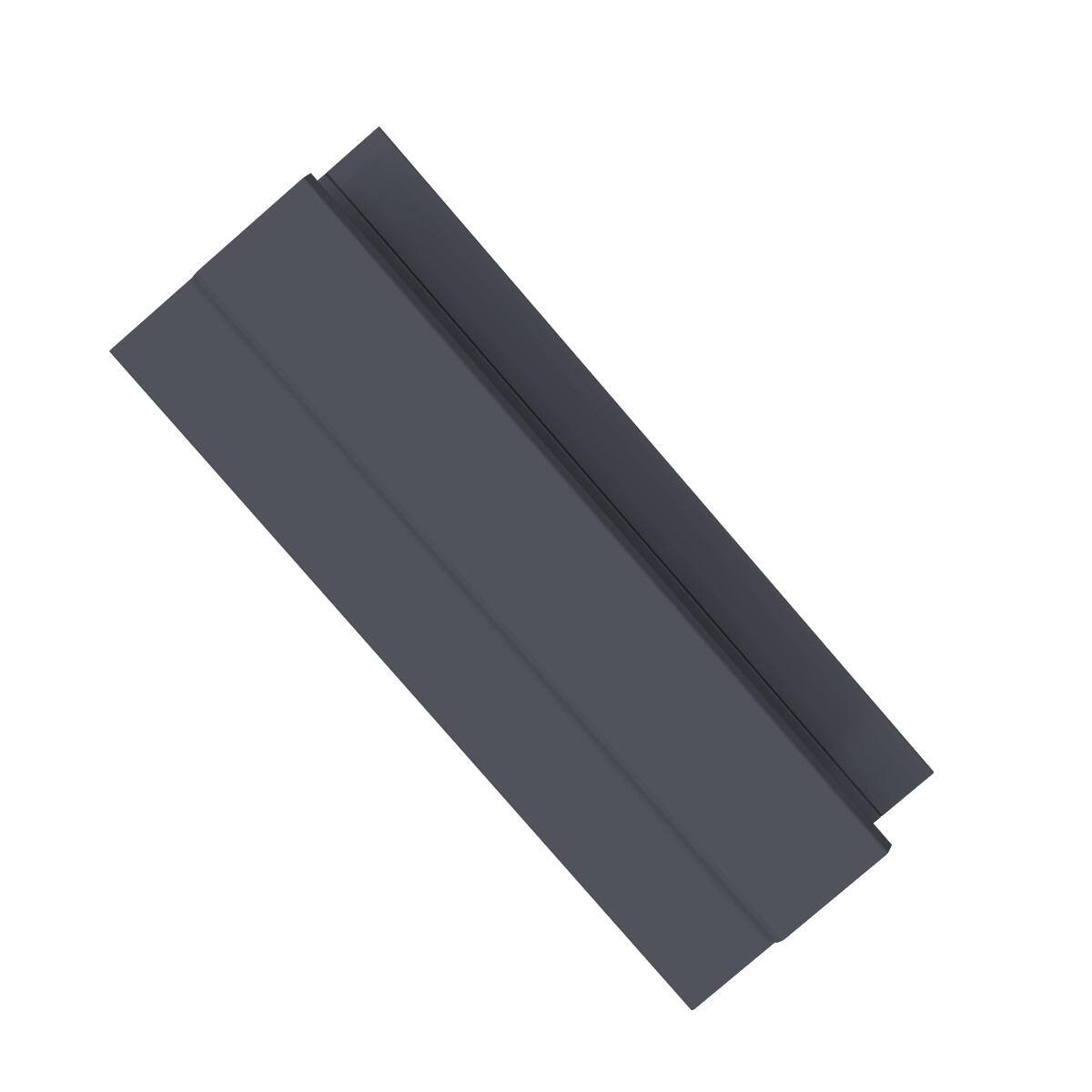 Profil multifonction pvc 45 FREEFOAM Solid gris 3 m - 2