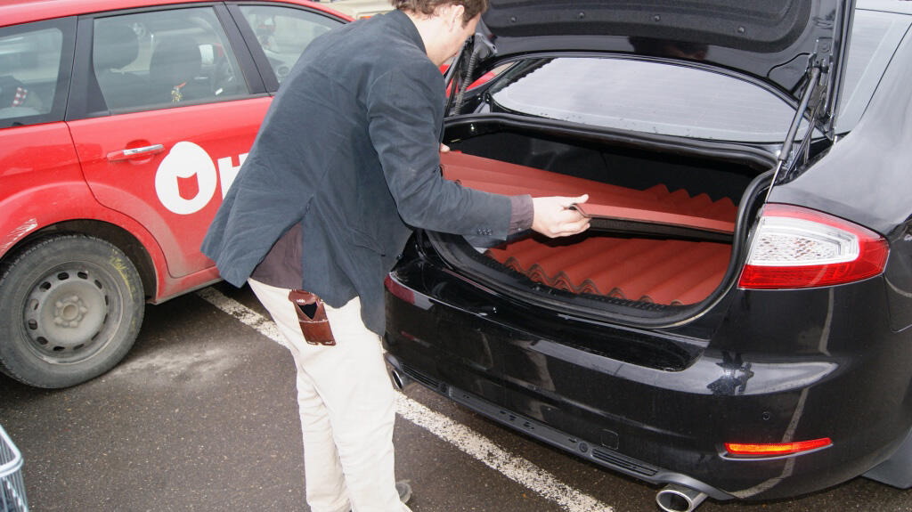 Plaque cellulose rouge intense l.0.76 x L.1 m ONDULINE - 3