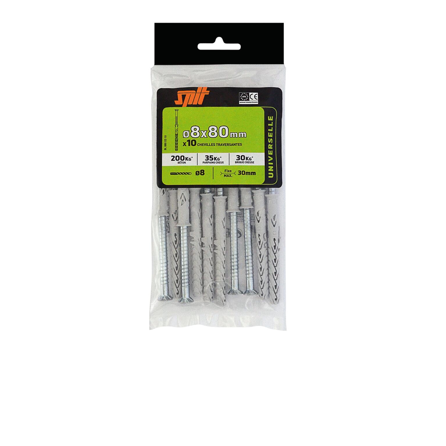 Lot De Chevilles (goujons) En Acier Inoxydable MinliGUY - 5 Tailles (10 Pièces) - Comme Neuf