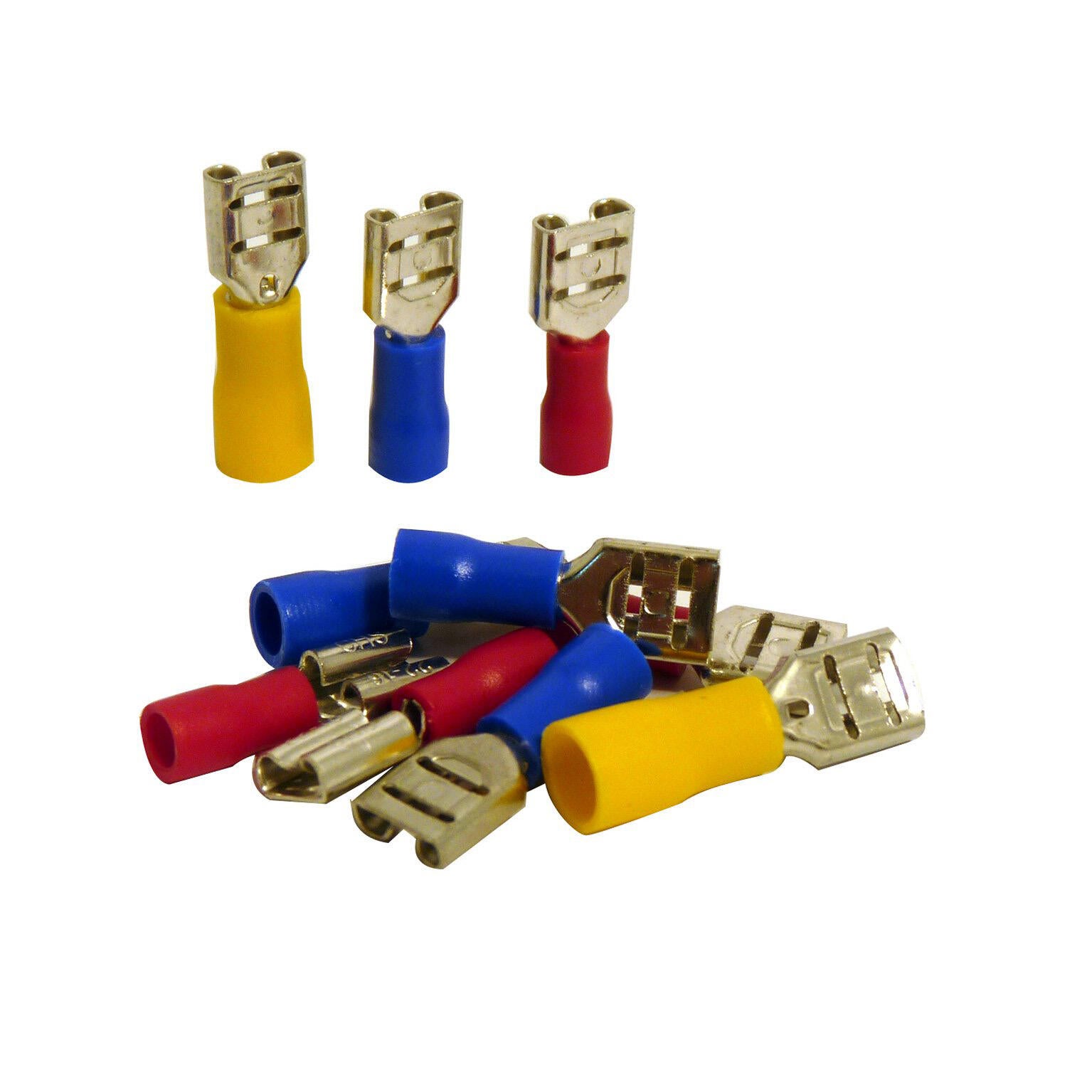 Lot de 10 cosses clips femelles ZENITECH - 2