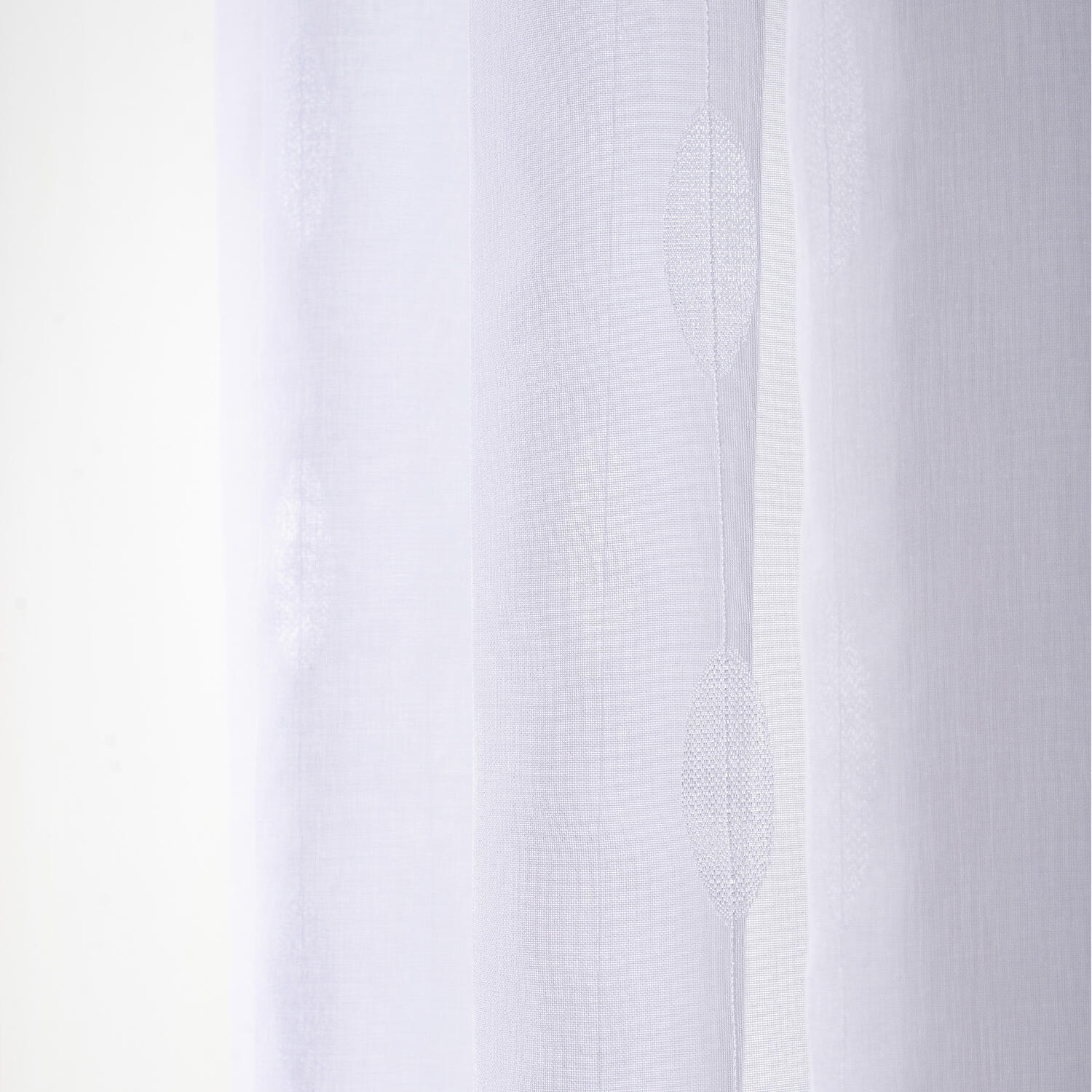 Voilage tamisant, Lisa, blanc H.260 x l.140 cm - 2