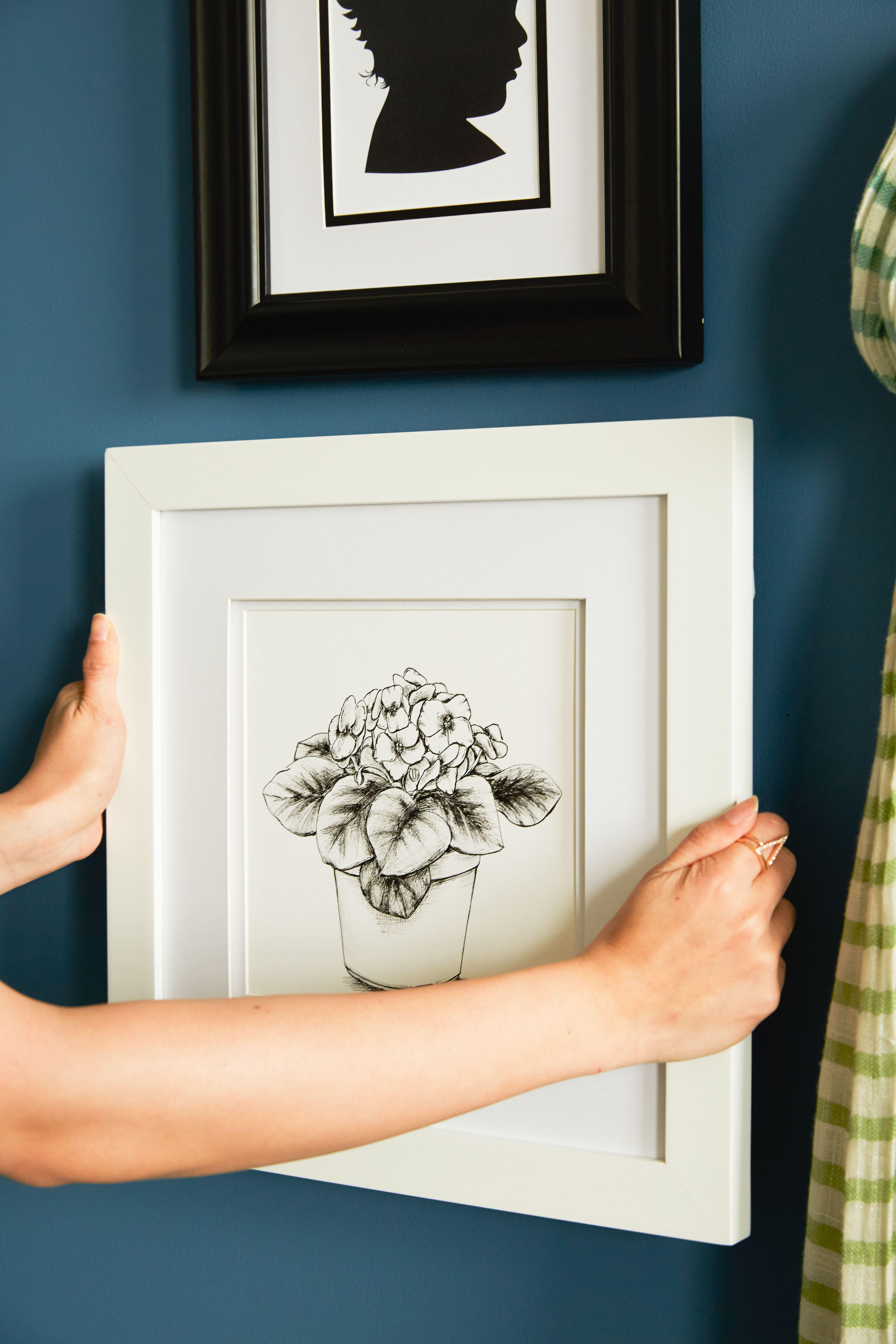 24 paires de languettes adhésives blanc tableaux COMMAND - 5