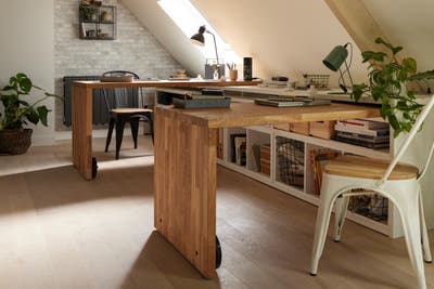 26 idées de bureaux suspendus, le meuble très pratique pour les petits  espaces