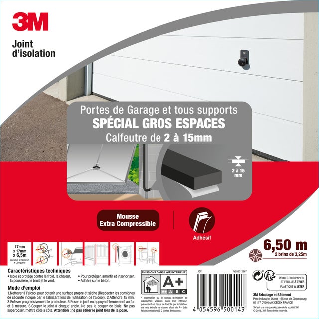Lot De 2 Mousses De Protection Garage - 30x10x3 Cm, Jaune, Autocollantes - Pour éviter Les Chocs Sur Les Portières