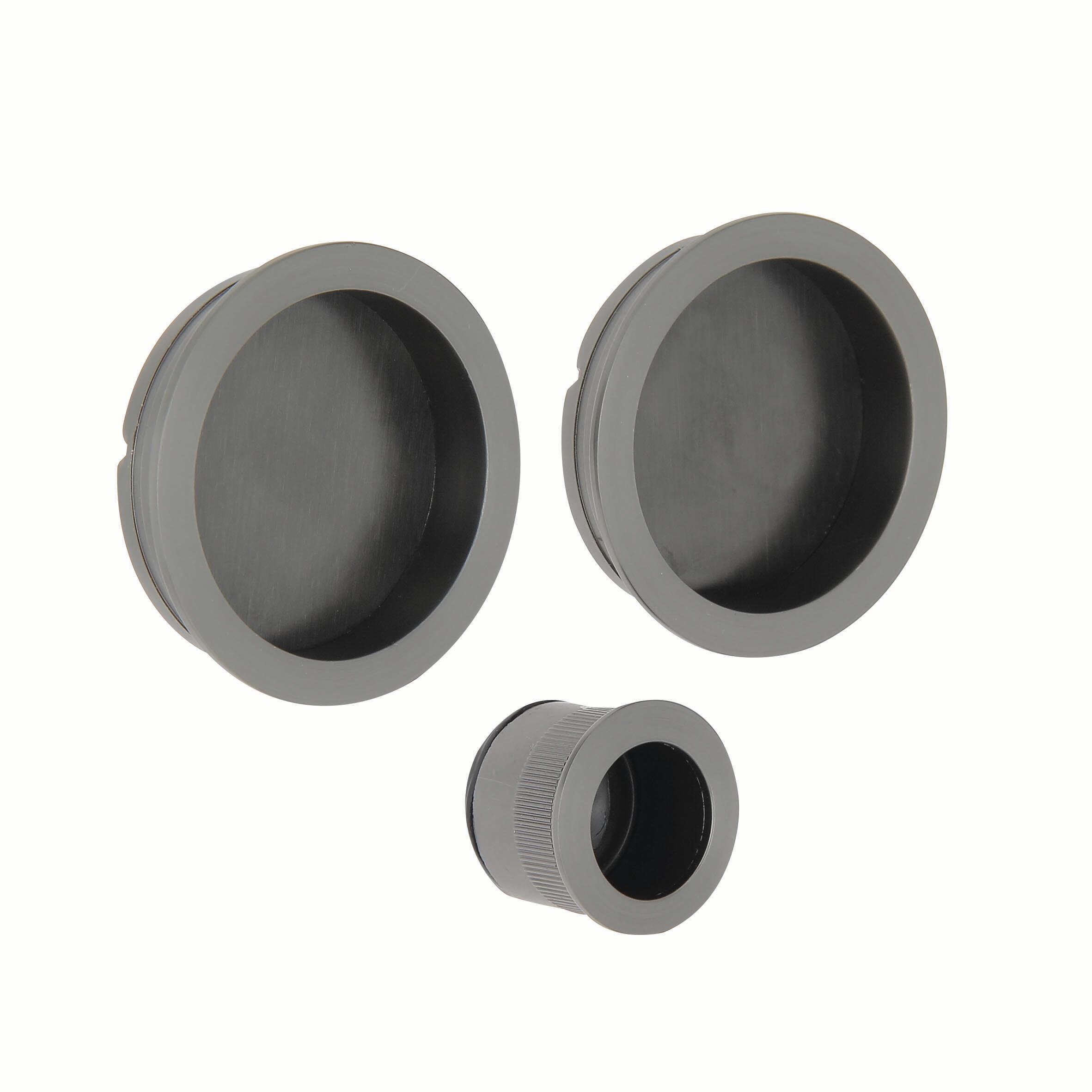 Poignée cuvette pour porte coulissante rond zamak canon de fusil — free download