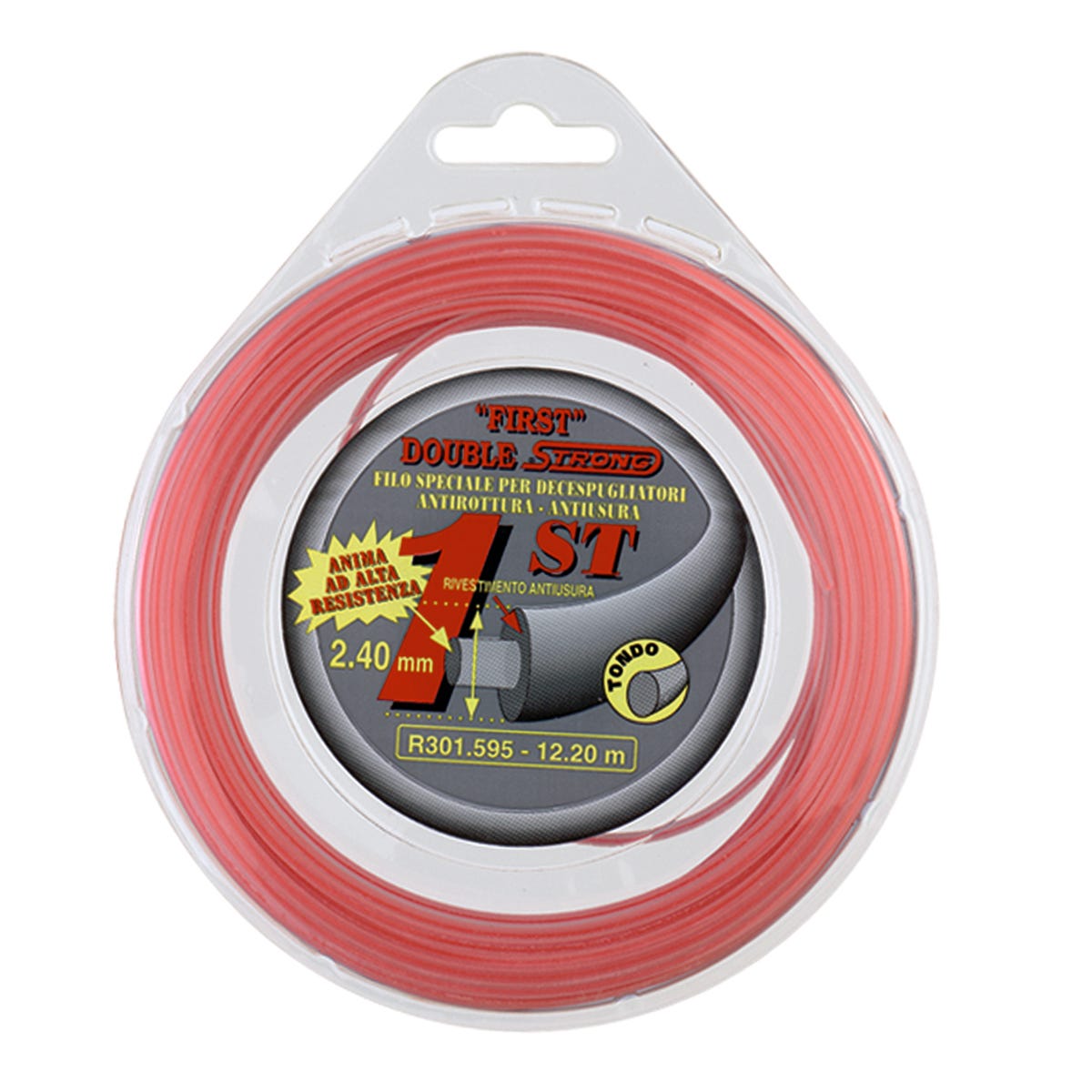 Filo Decespugliatore Quadrato 2.4 Mm Bobina 100 Mt Metri - Foto 9