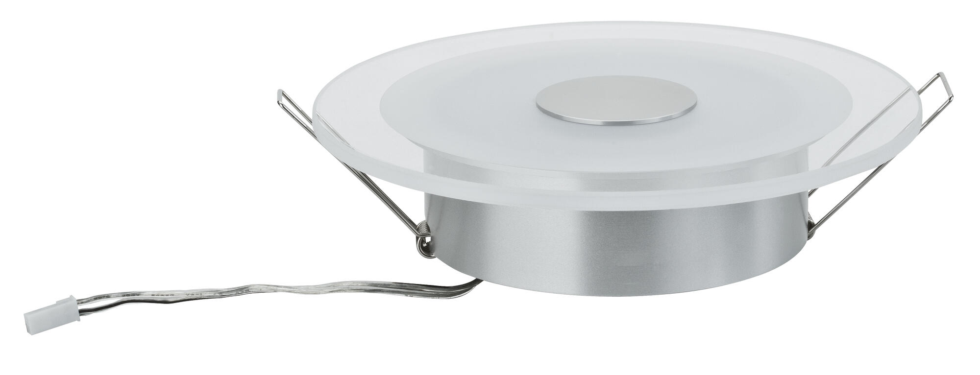 Kit 3 spots à encastrer Whirl fixe led PAULMANN LED intégrée transparent - 4