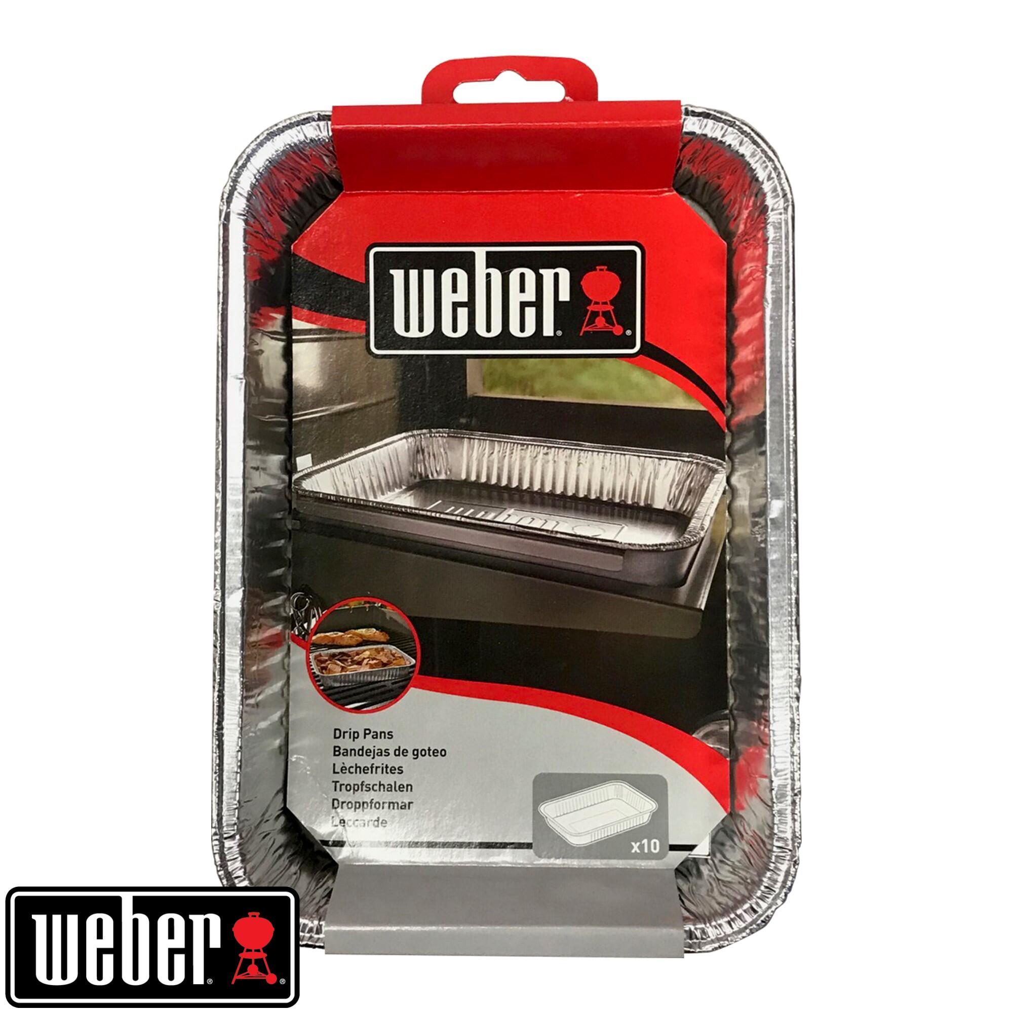 Petites barquettes en aluminium WEBER - 2