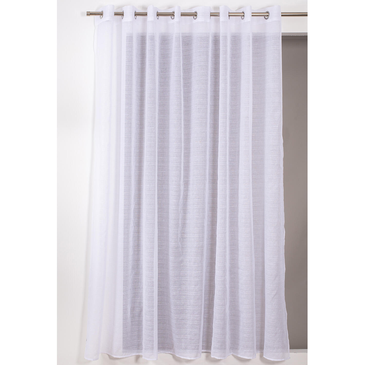 Voilage tamisant, Lola, blanc H.240 x l.300 cm - 2