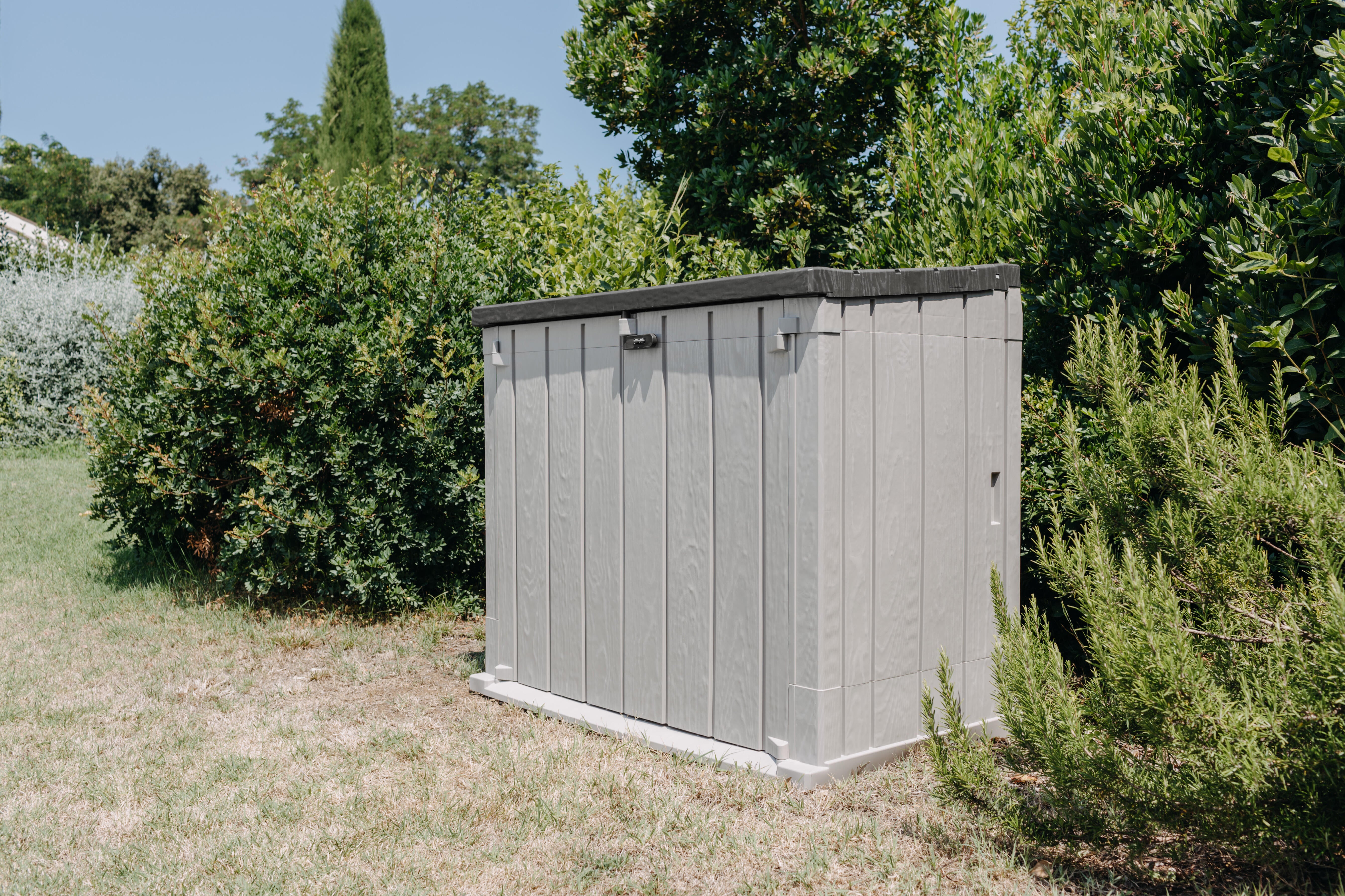 Coffre de jardin Storaway gris, 842 l - 4