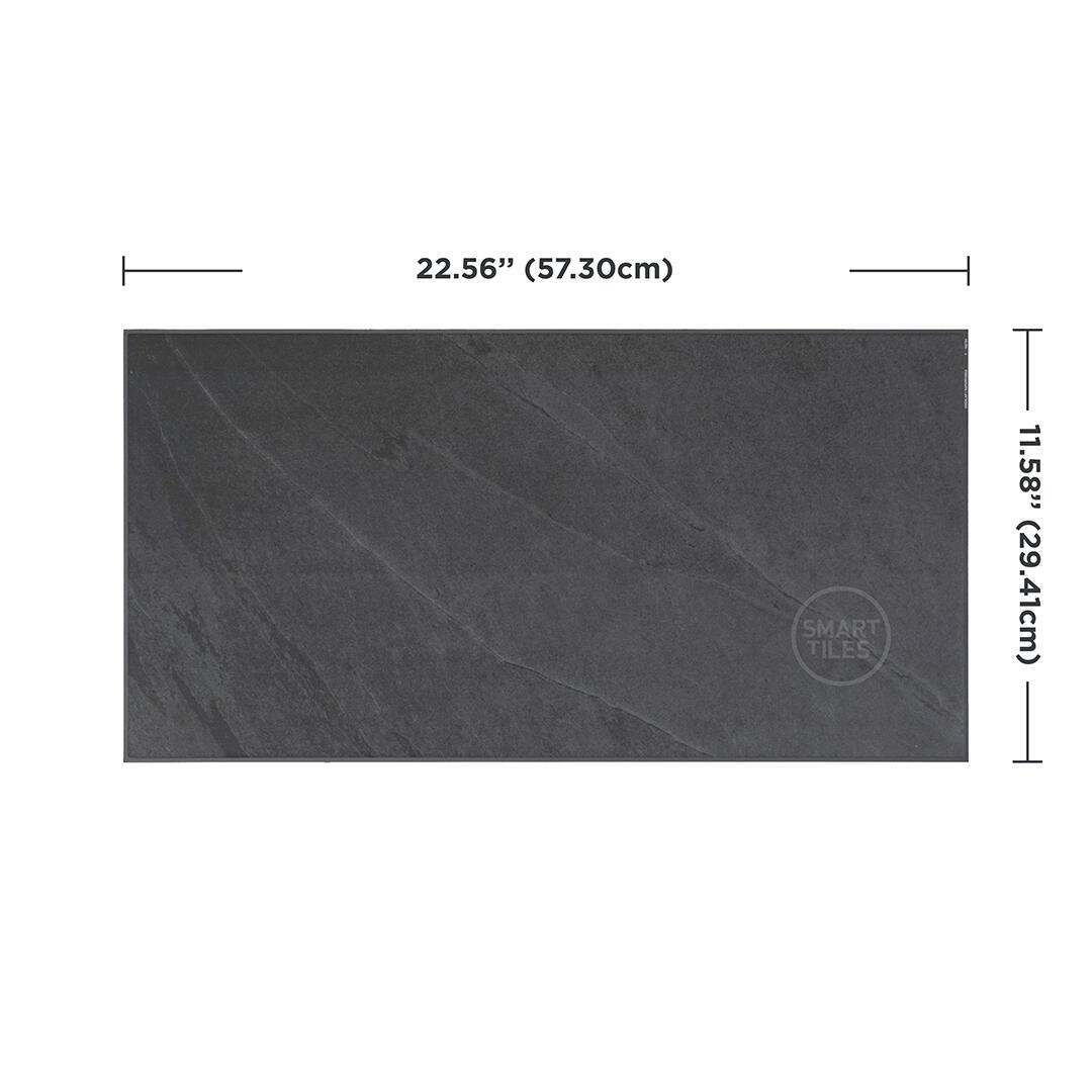 Lot de 2 crédences adhésives béton XL 57cm x 29cm - 4