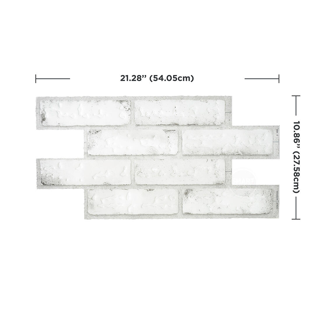 Lot de 2 crédences adhésives Brik Sidney 54cm x 27.6cm - 4