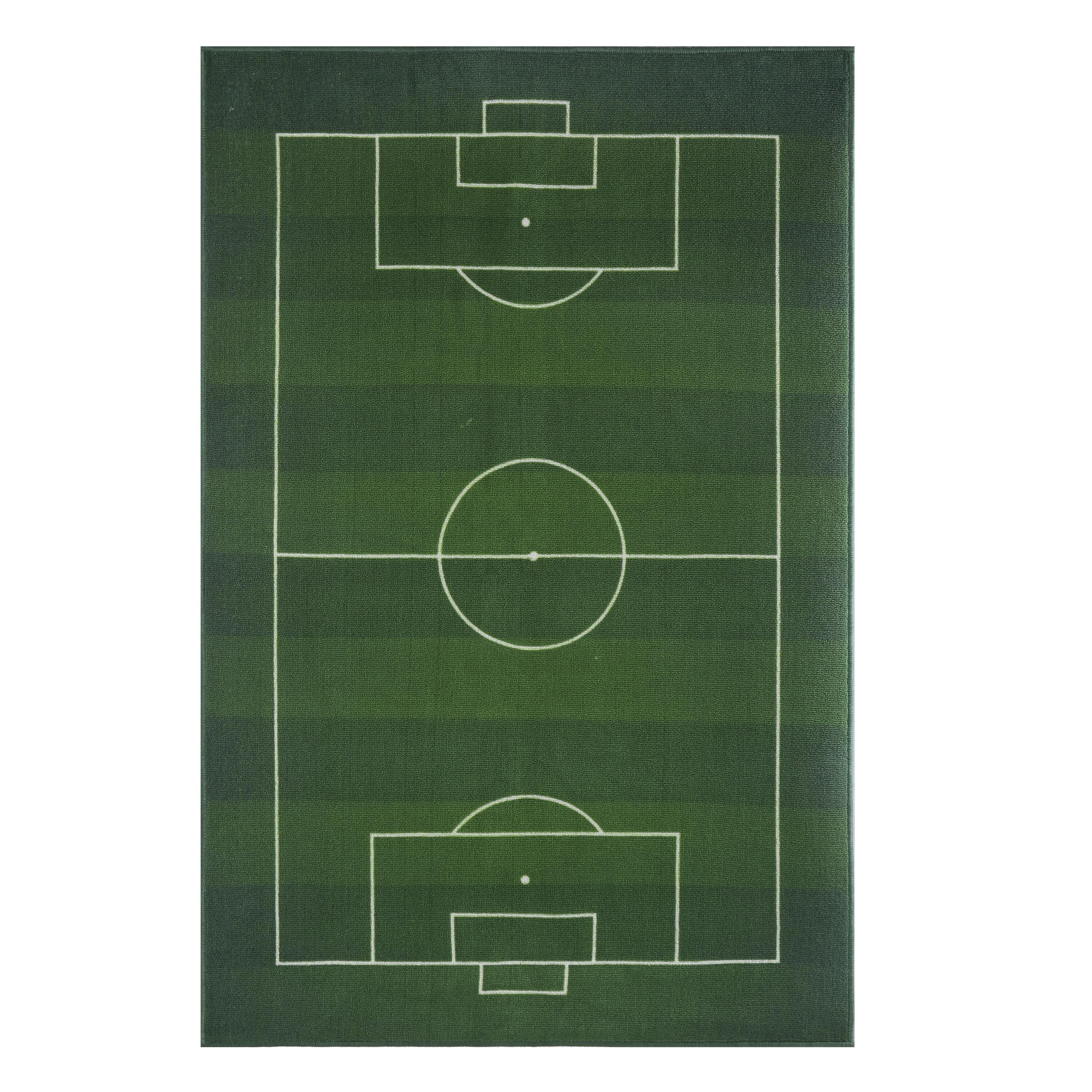 Tappeto Emeric in poliammide, L 150 x L 100 cm, verde - 2