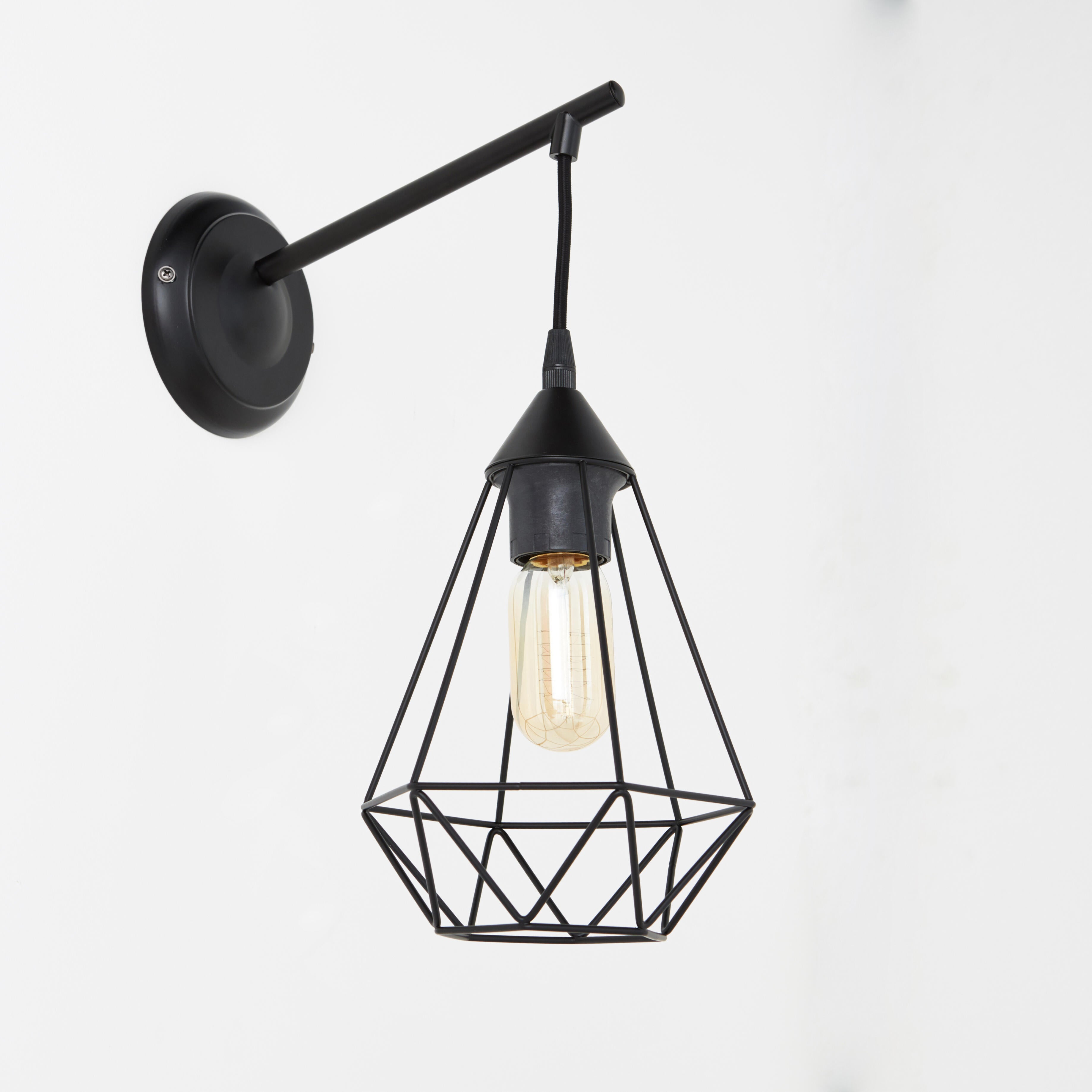 Applique E27 Byron noir INSPIRE - 7