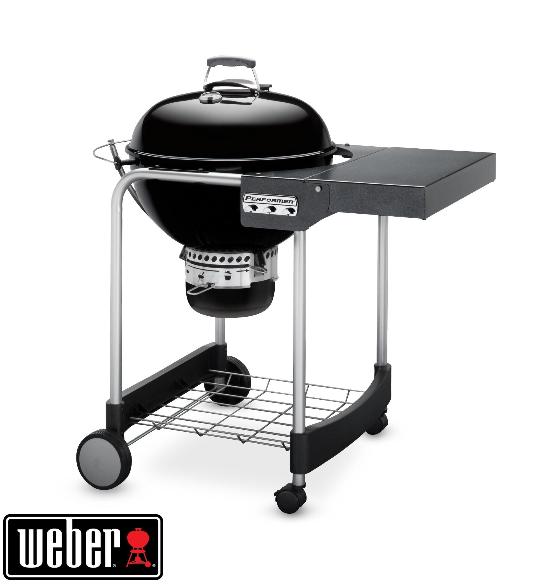 Barbecue au charbon de bois WEBER Performer GBS, Noir - 2