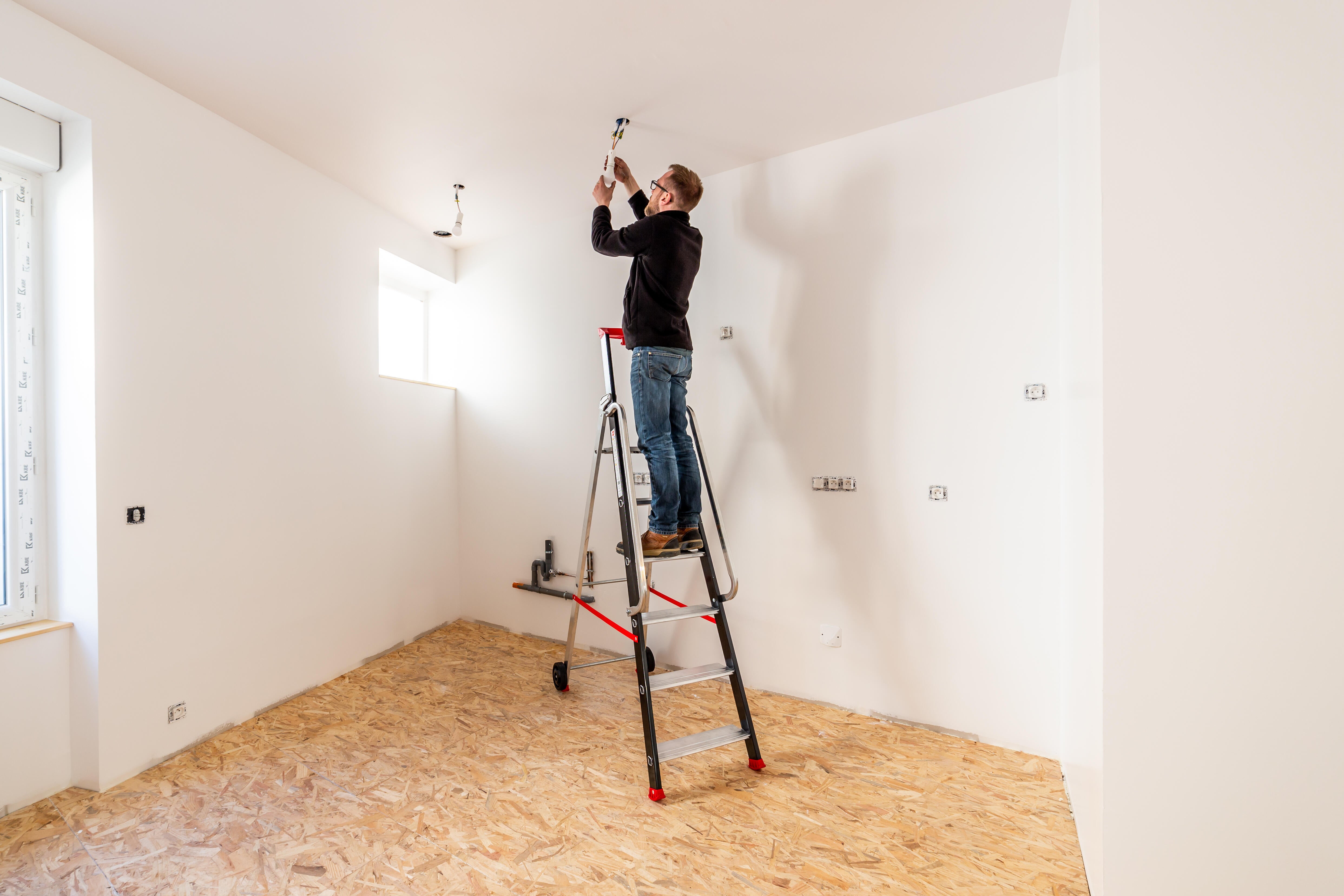 Escabeau HAILO Pro chantier aluminium 6 marches noir - 8