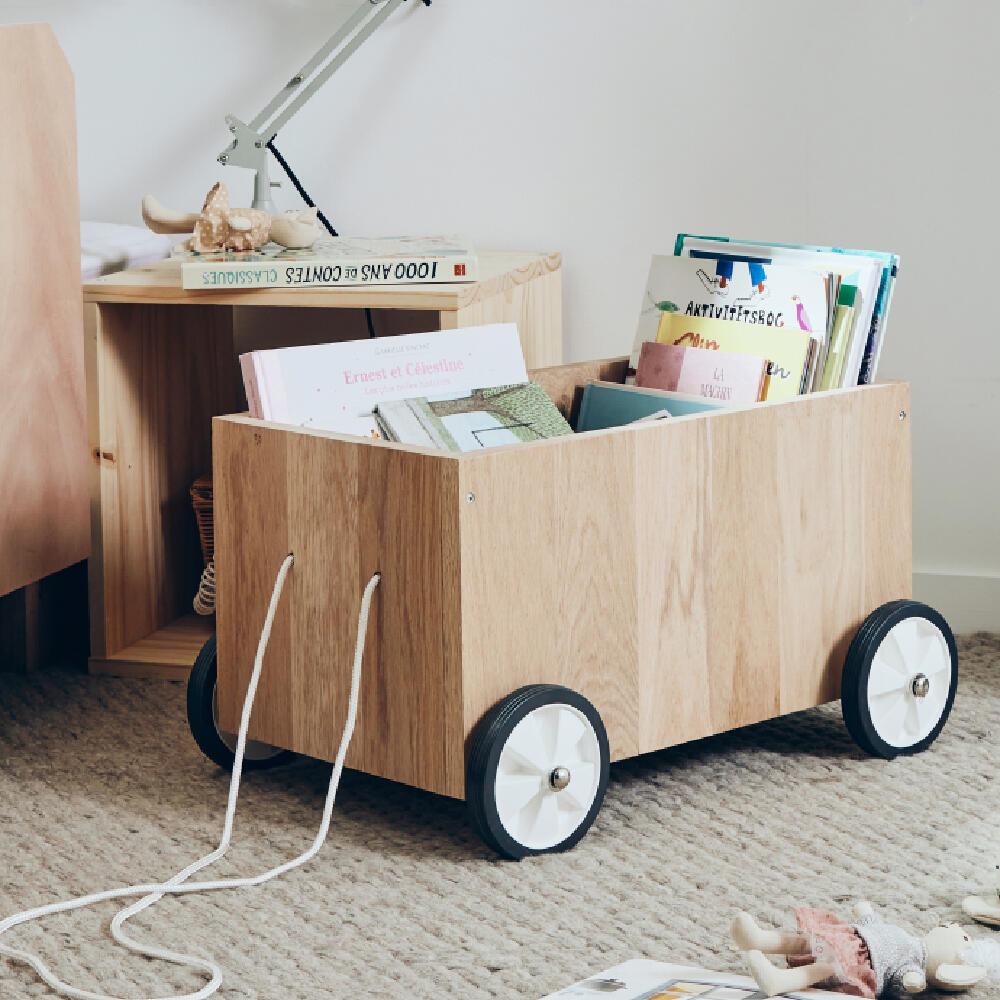 DIY : fabriquer un coffre roulant pour enfant