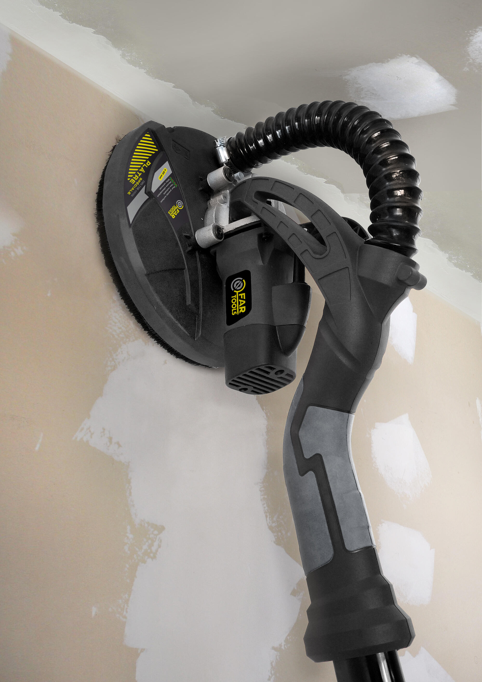 Ponceuse à plâtre téléscopique filaire FARTOOLS 115159, 710 W - 4