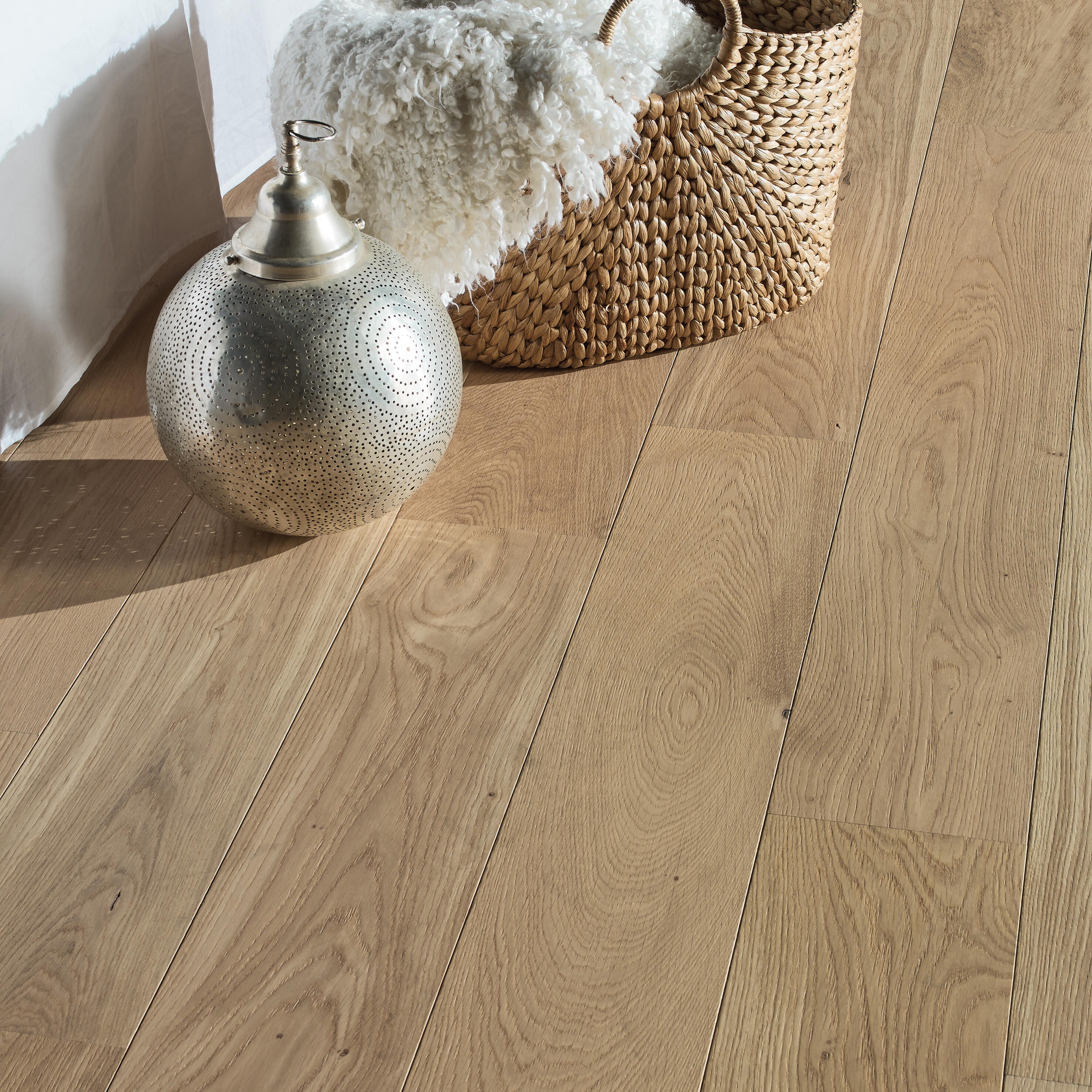 Echantillon Parquet chêne naturel vitrifié XL BROCELIANDE By panaget - 4