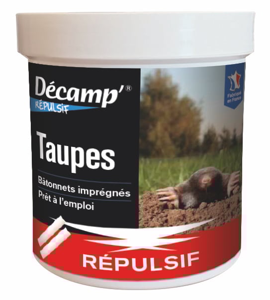 Bâtonnets (x50) répulsifs taupes 
