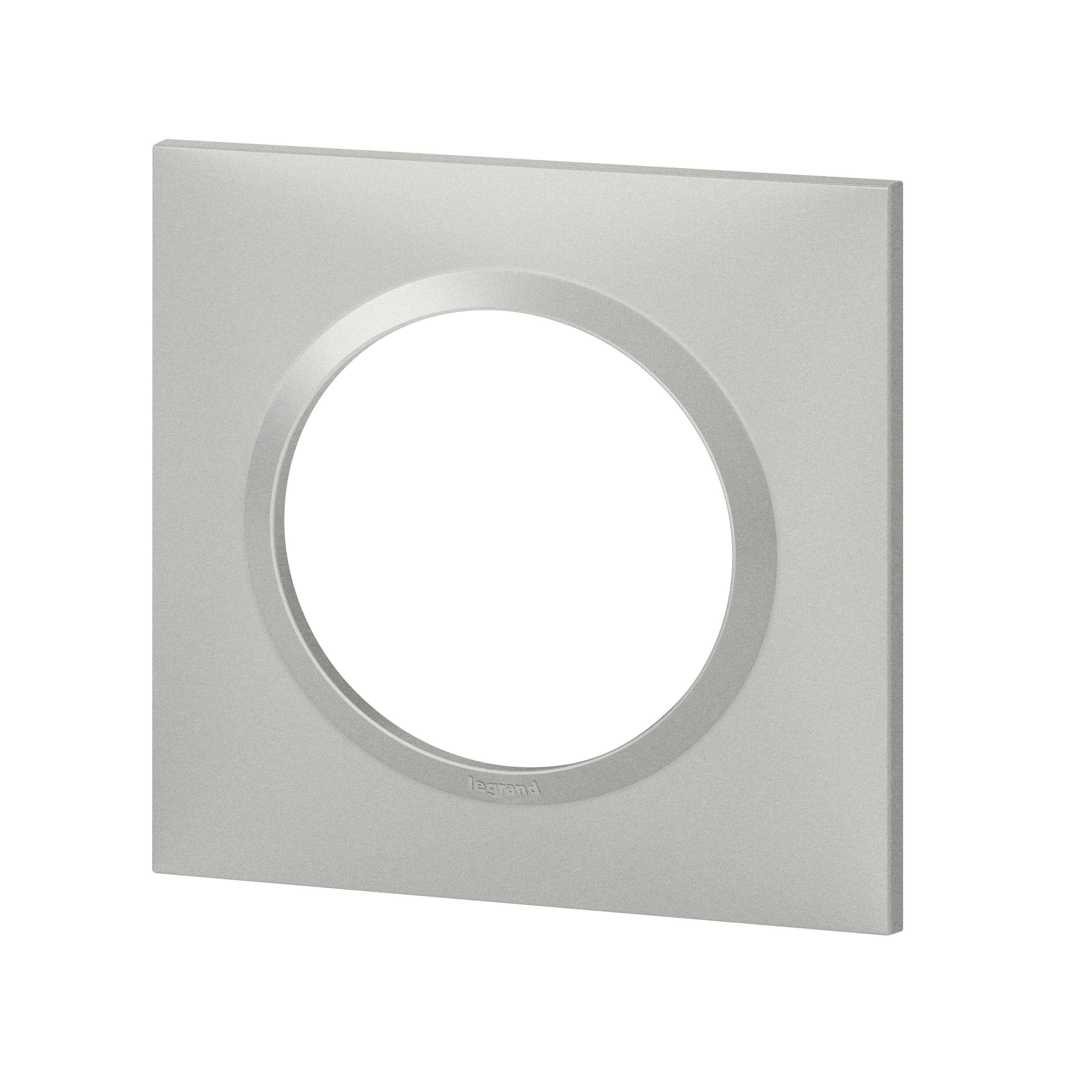 Plaque simple Dooxie, LEGRAND, aluminium - 3