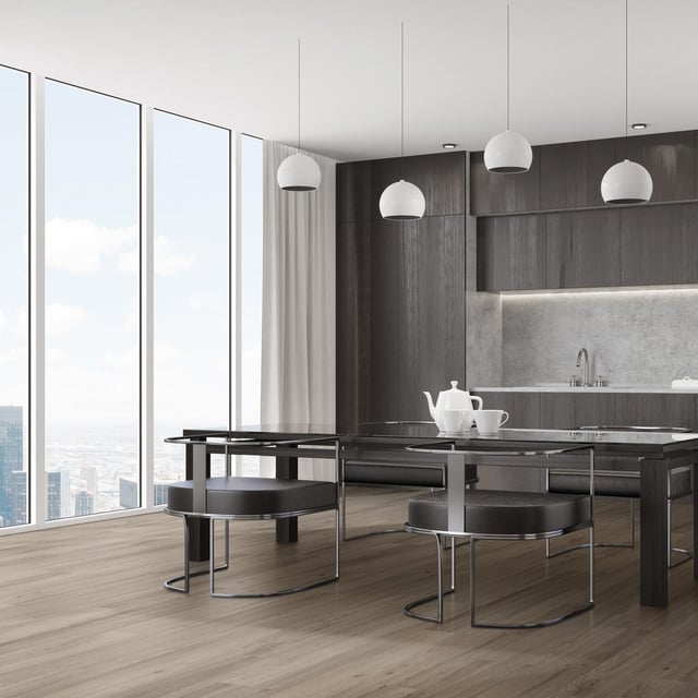 Revêtement de sol liège décor Ash vitrifié CORKLIFE, l.19 cm, Ep. 7.3 mm