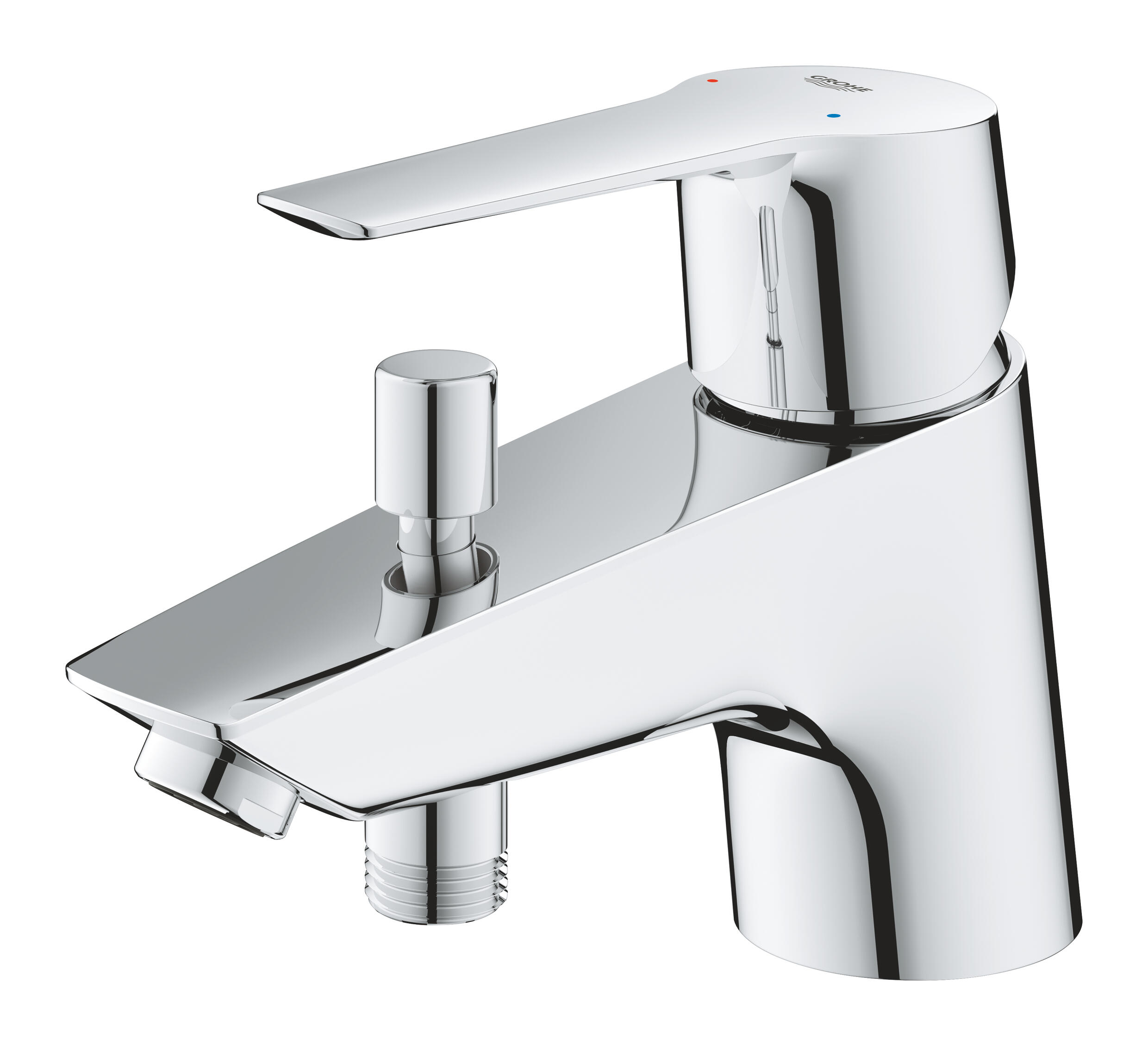 Mitigeur de bain mécanique monotrou chrome, Start V2 - QuickFix, GROHE - 4