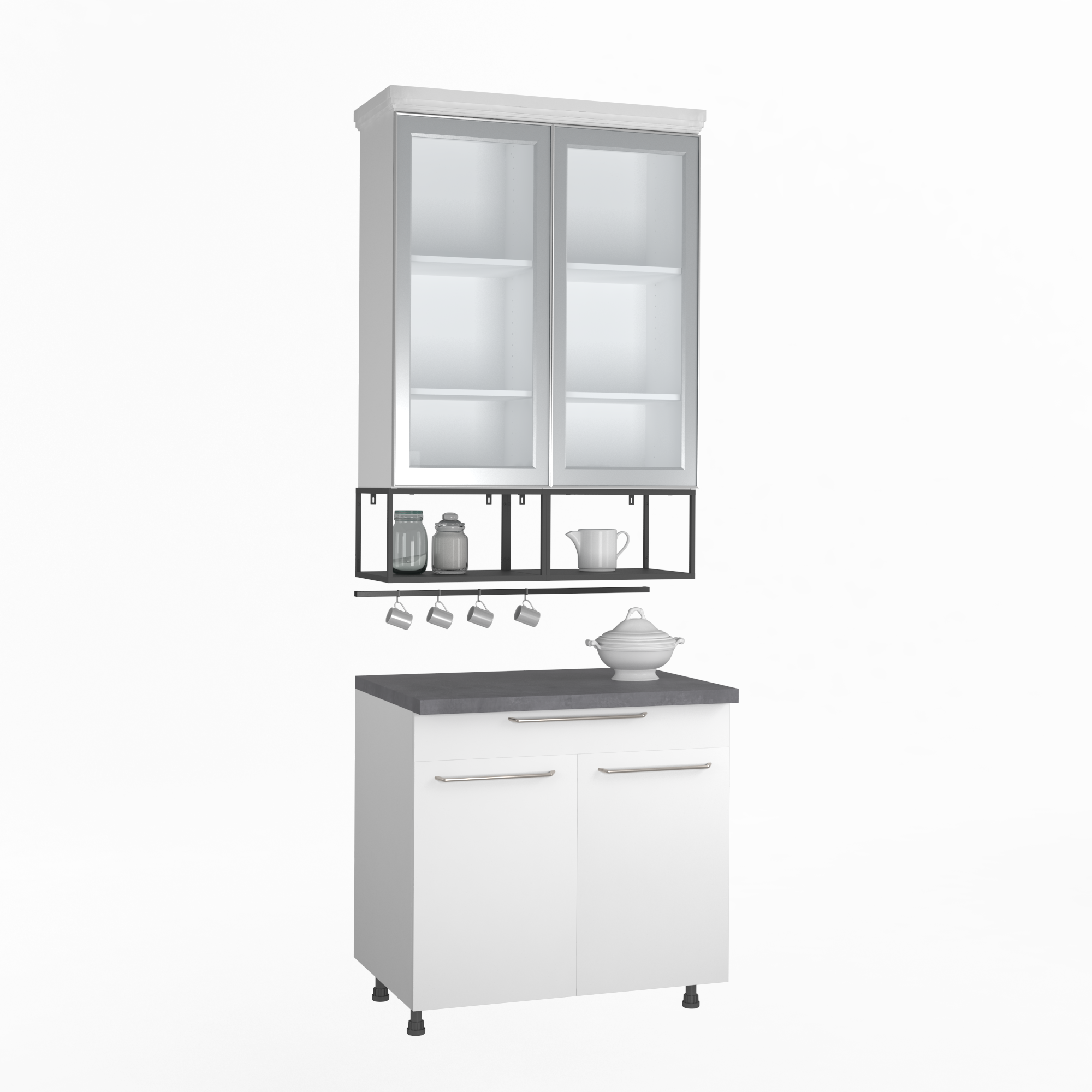 Kit interior de gaveta DELINIA 45CM - 6